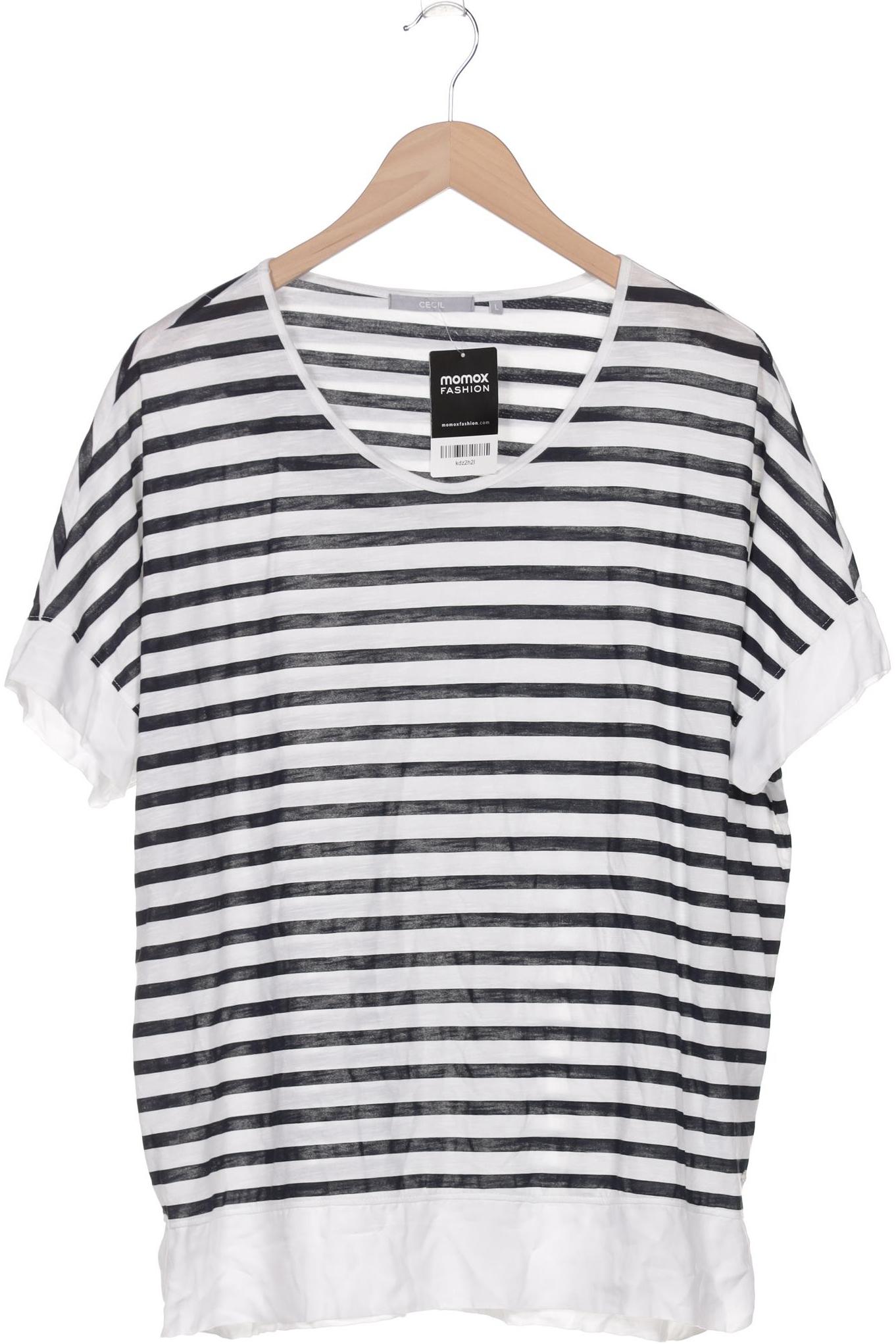 

Cecil Damen T-Shirt, weiß, Gr. 42