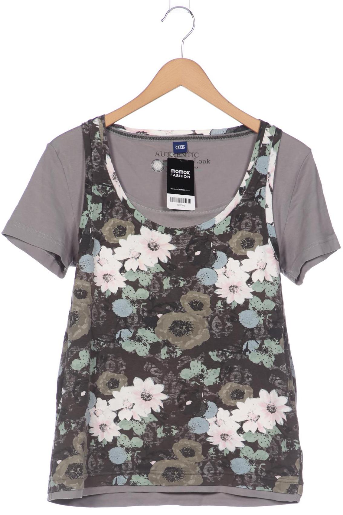 

Cecil Damen T-Shirt, grau, Gr. 38
