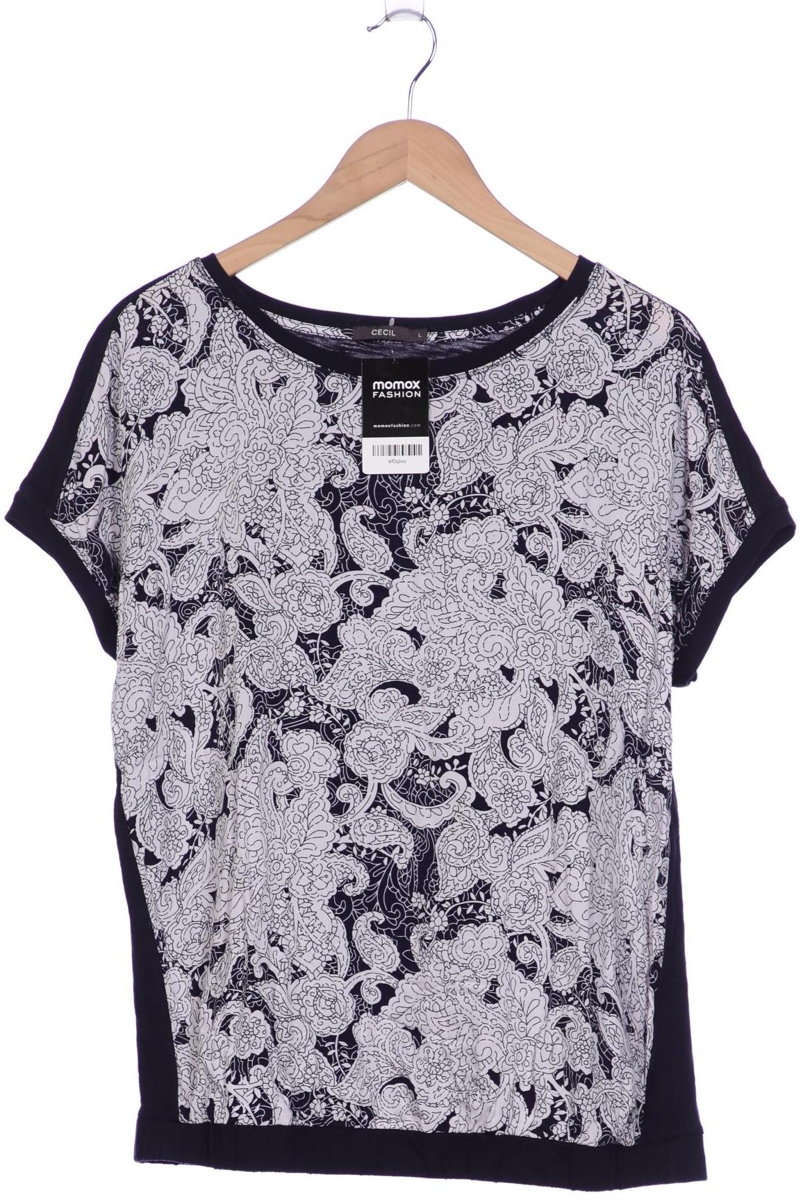 

Cecil Damen T-Shirt, marineblau, Gr. 42