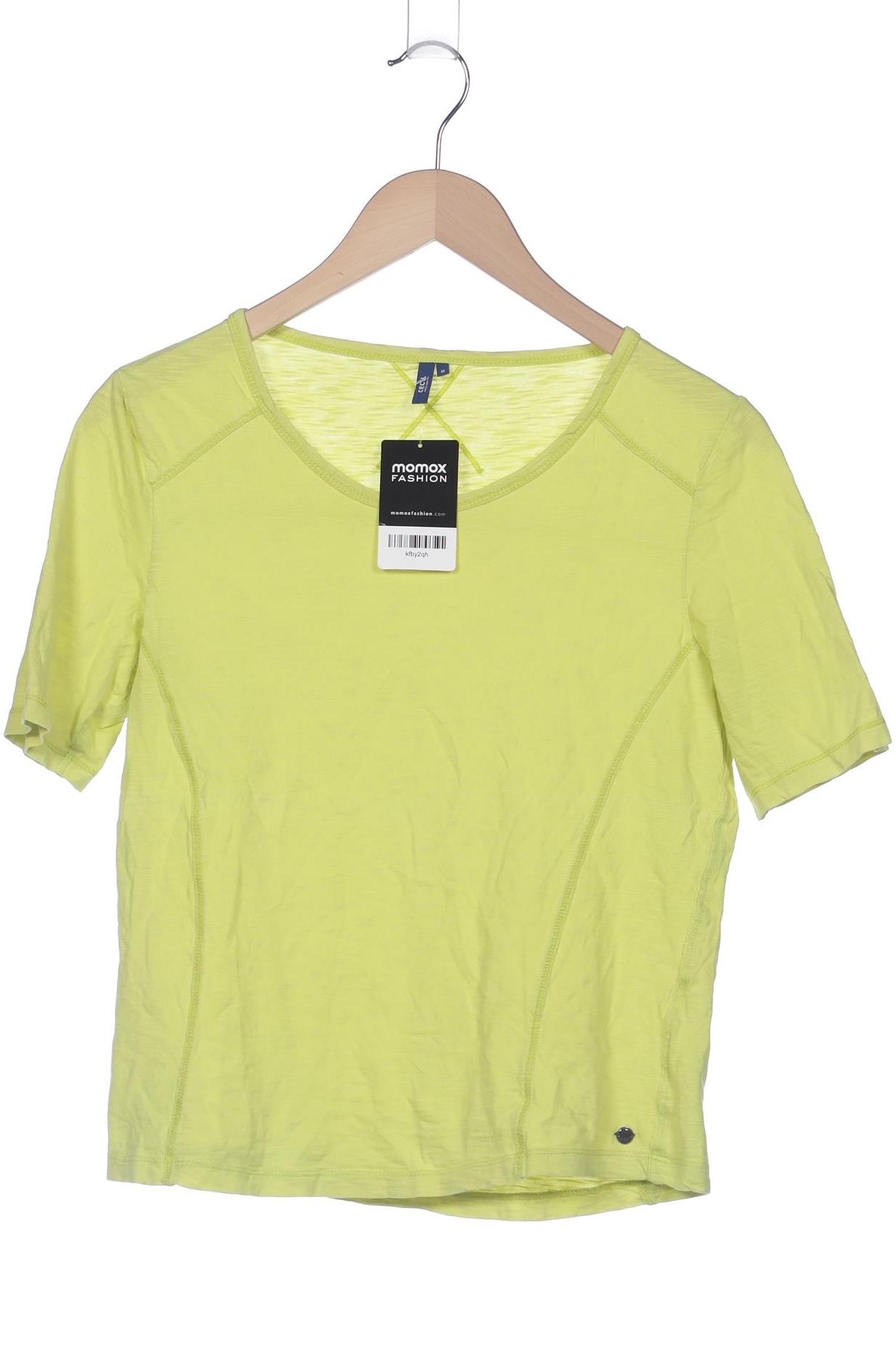 

Cecil Damen T-Shirt, hellgrün, Gr. 38