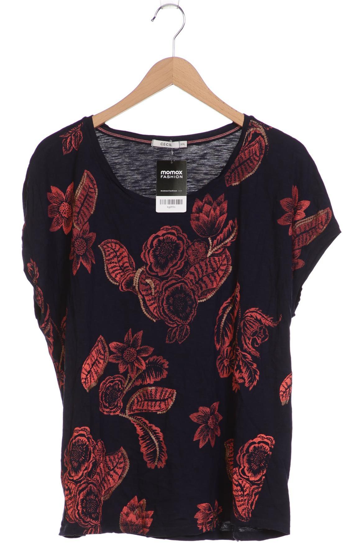 

Cecil Damen T-Shirt, marineblau, Gr. 46