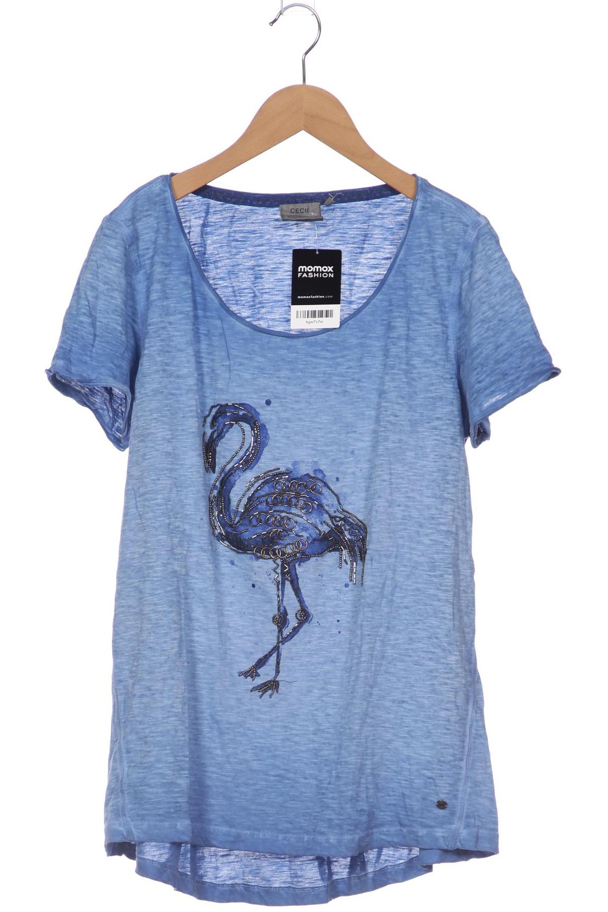 

Cecil Damen T-Shirt, blau, Gr. 42