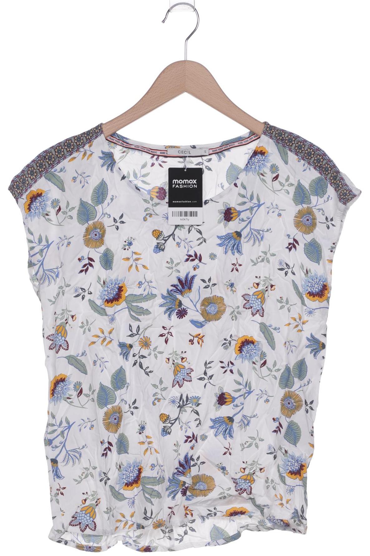 

Cecil Damen T-Shirt, weiß, Gr. 36