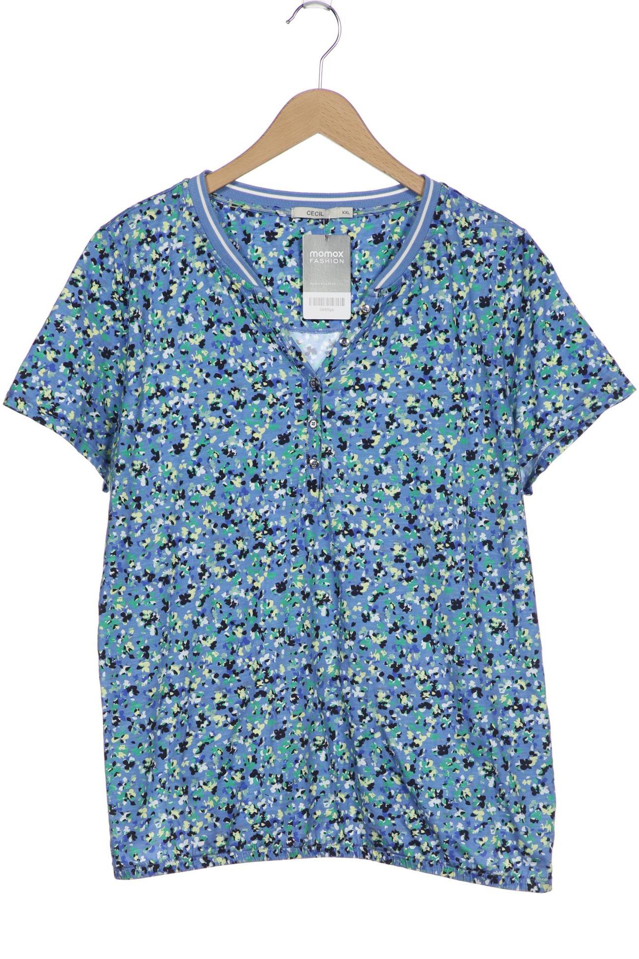 

CECIL Damen T-Shirt, blau