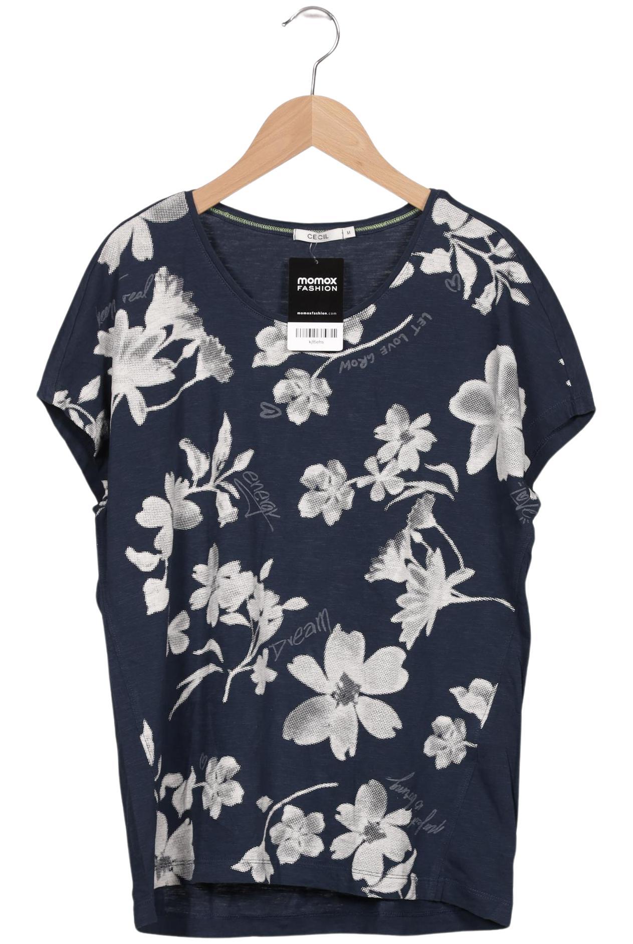 

Cecil Damen T-Shirt, marineblau, Gr. 38