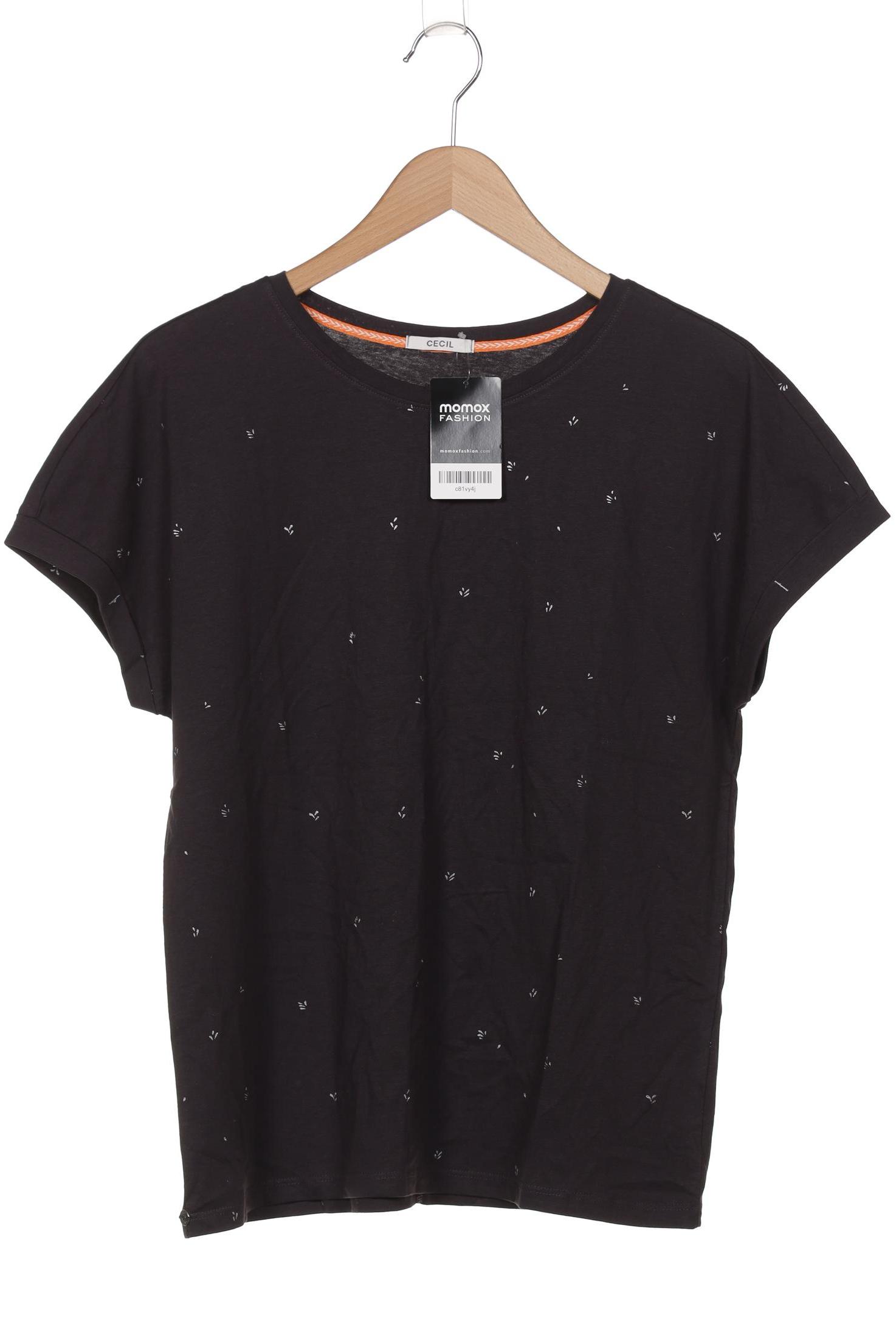

Cecil Damen T-Shirt, schwarz, Gr. 42