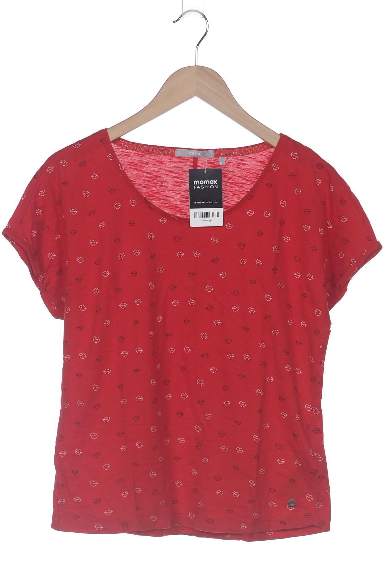 

Cecil Damen T-Shirt, rot, Gr. 38