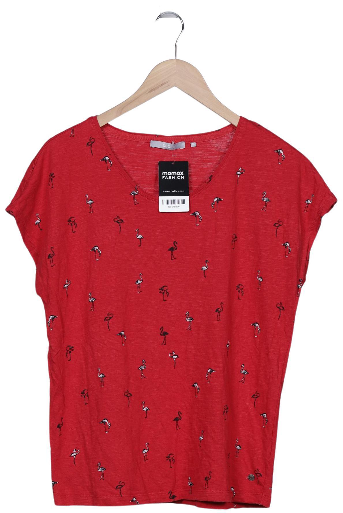 

Cecil Damen T-Shirt, rot, Gr. 38