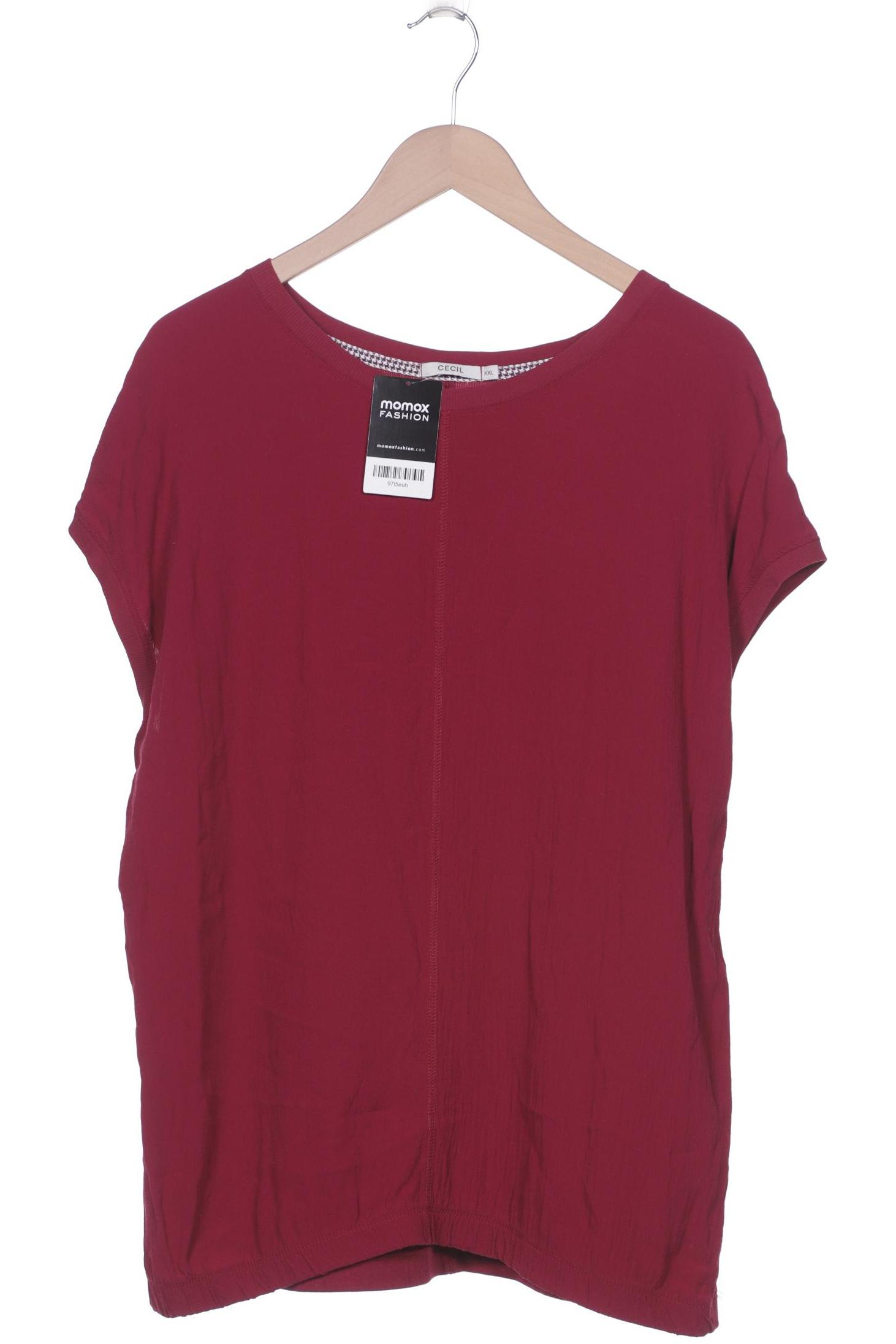 

Cecil Damen T-Shirt, bordeaux, Gr. 46