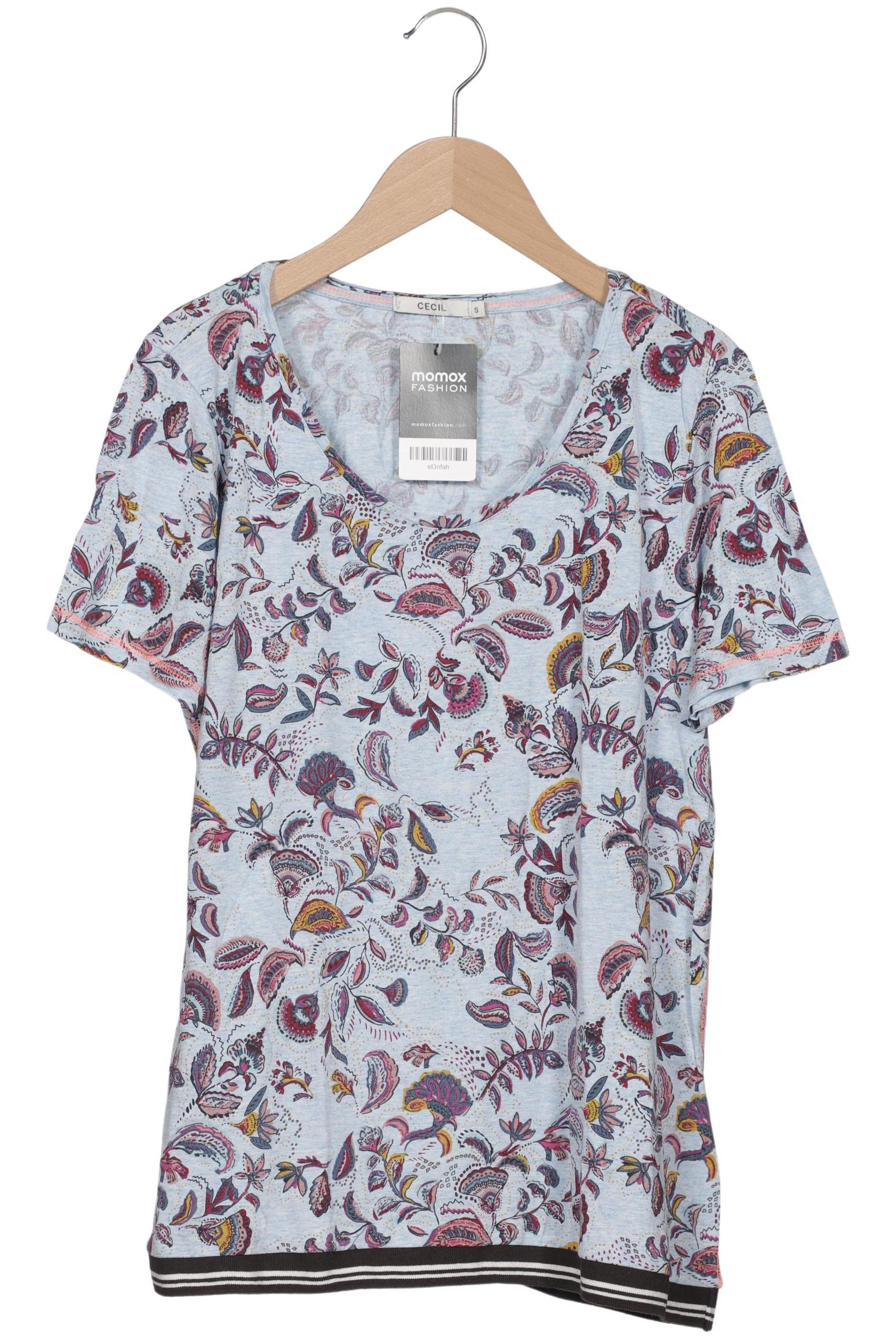 

Cecil Damen T-Shirt, hellblau, Gr. 36