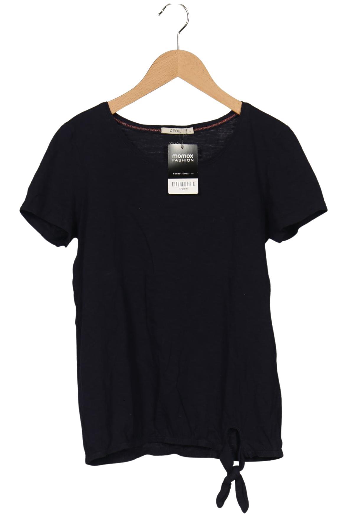 

Cecil Damen T-Shirt, marineblau, Gr. 36