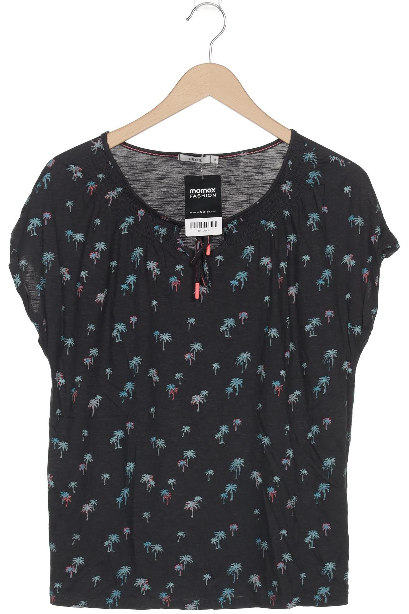 

Cecil Damen T-Shirt, schwarz, Gr. 38