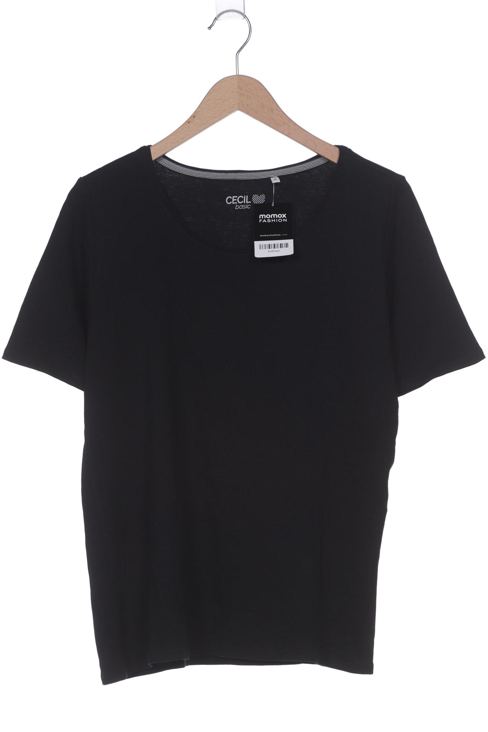

Cecil Damen T-Shirt, schwarz, Gr. 44