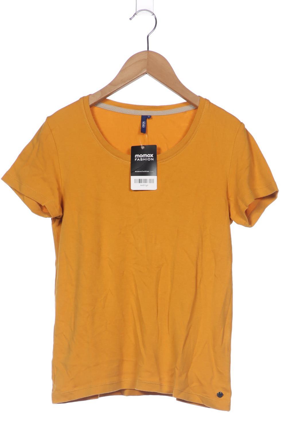 

Cecil Damen T-Shirt, gelb, Gr. 36