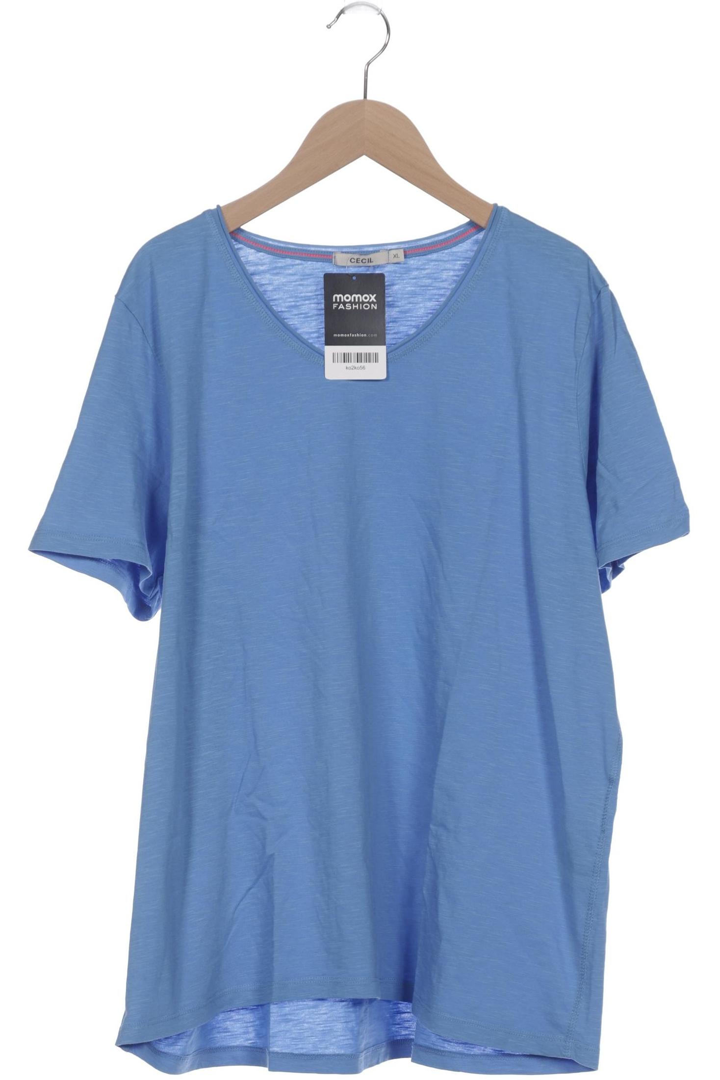 

Cecil Damen T-Shirt, blau, Gr. 44