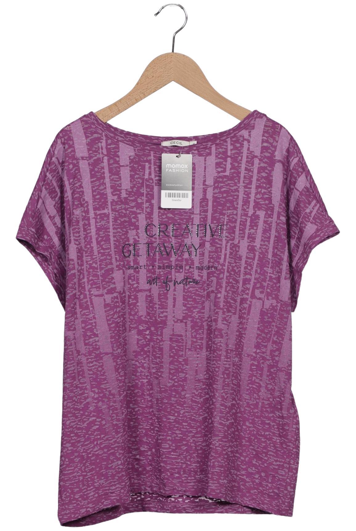 

Cecil Damen T-Shirt, flieder, Gr. 38