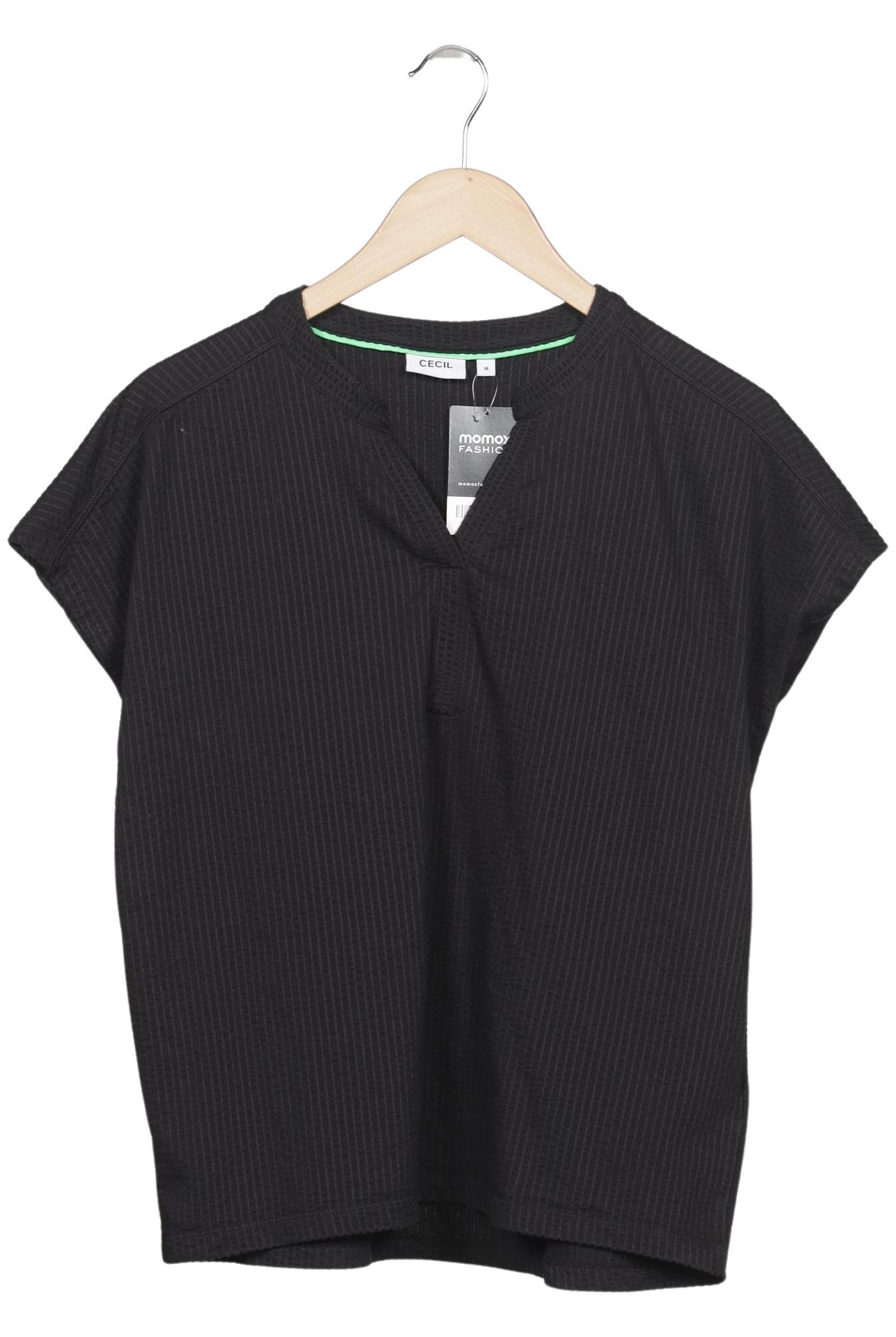 

Cecil Damen T-Shirt, schwarz, Gr. 38