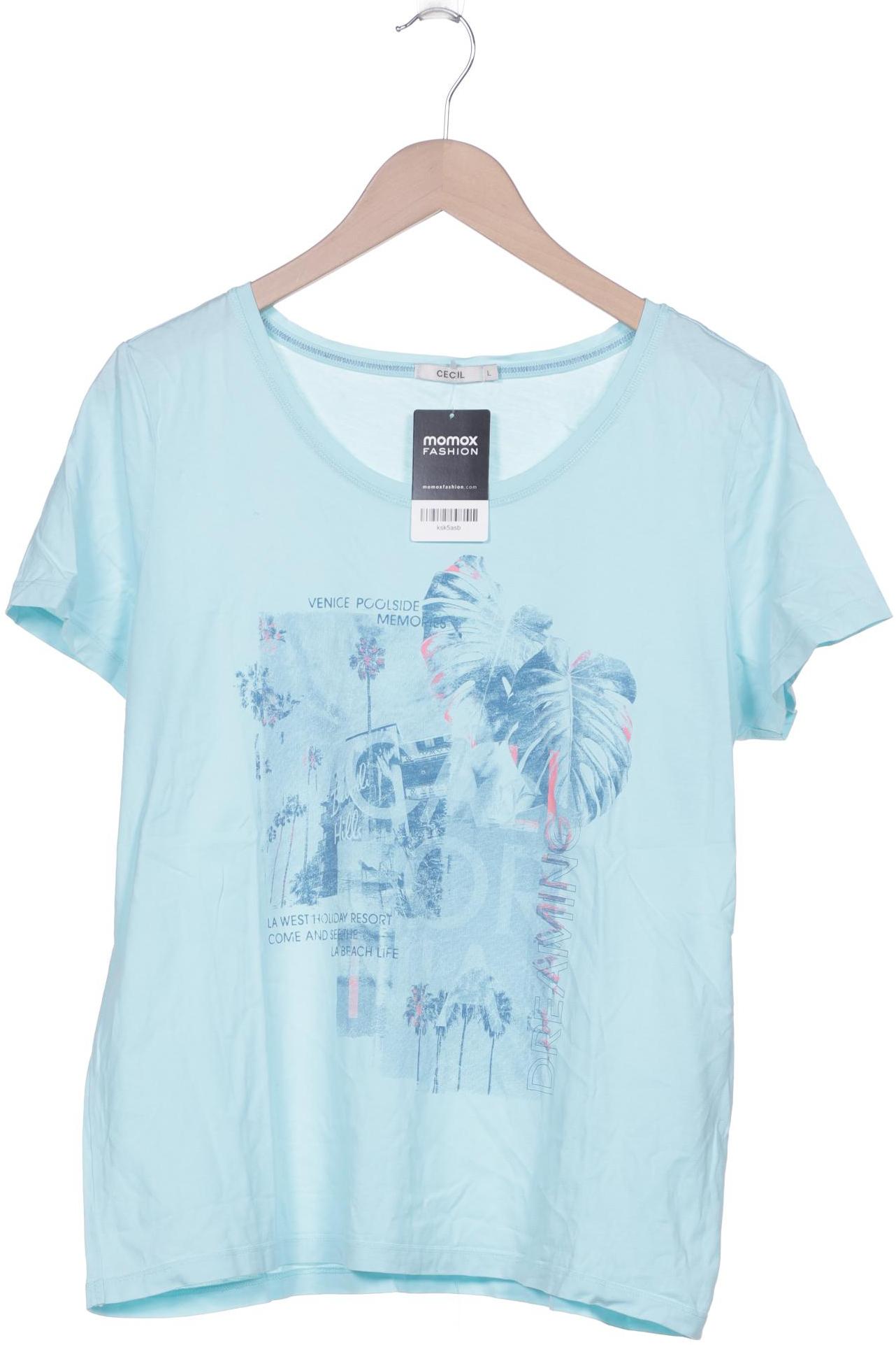 

CECIL Damen T-Shirt, blau