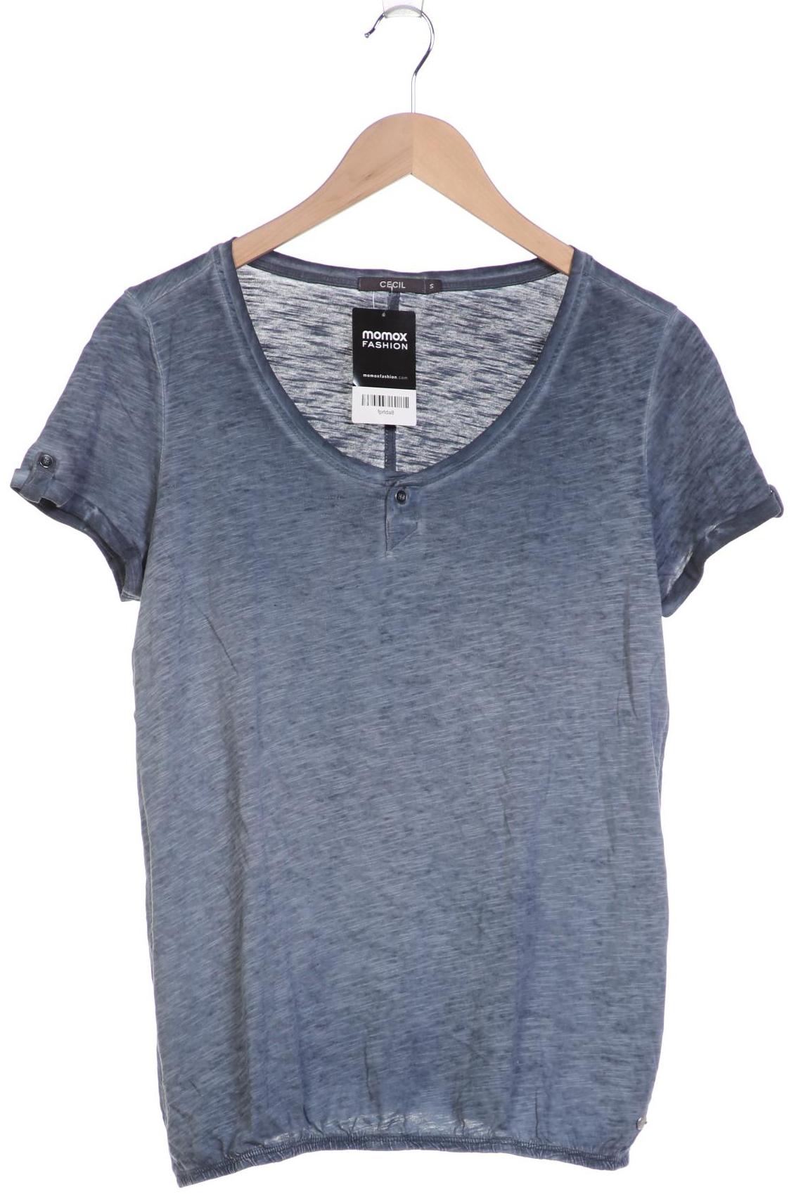

Cecil Damen T-Shirt, blau, Gr. 36
