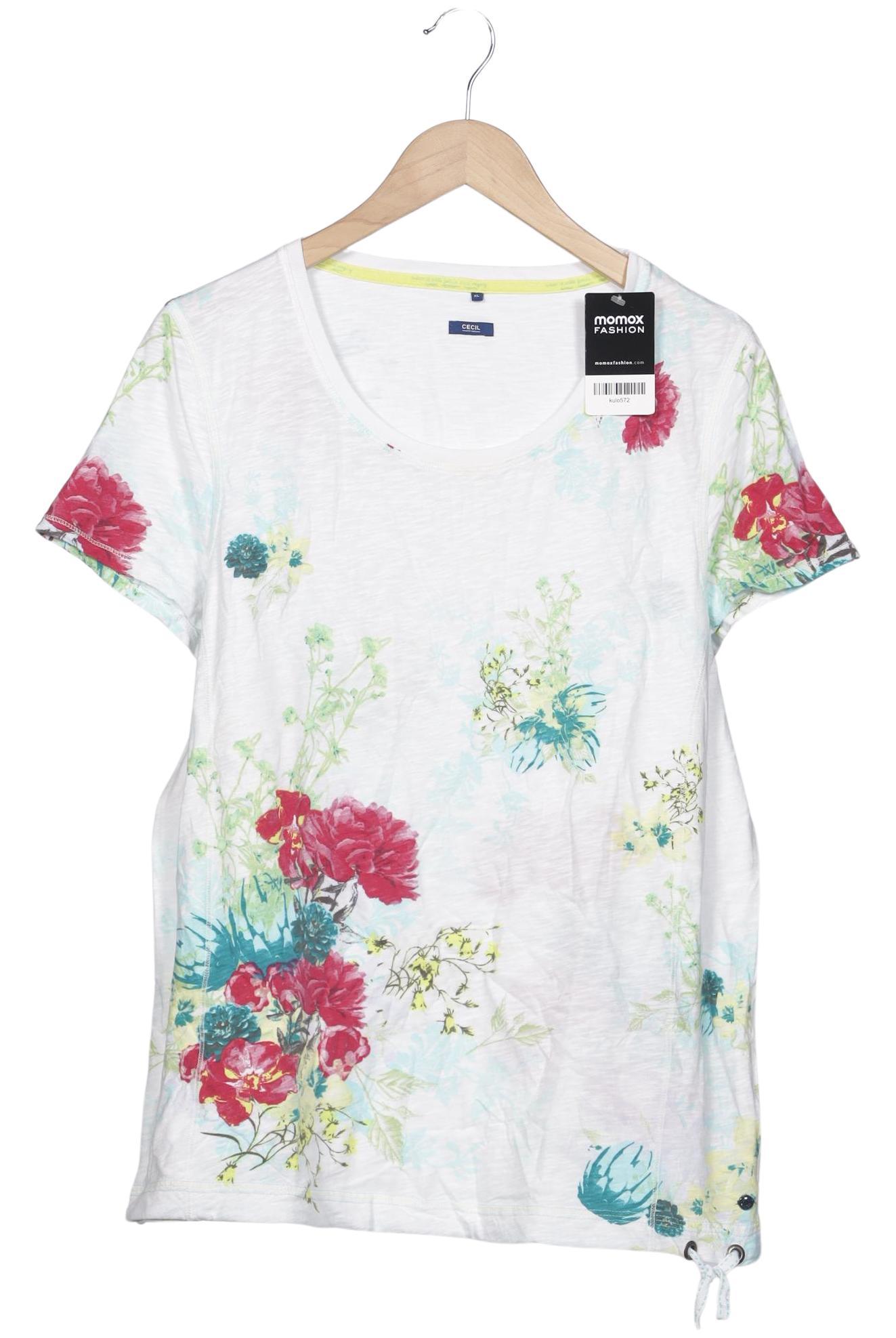 

Cecil Damen T-Shirt, weiß, Gr. 44