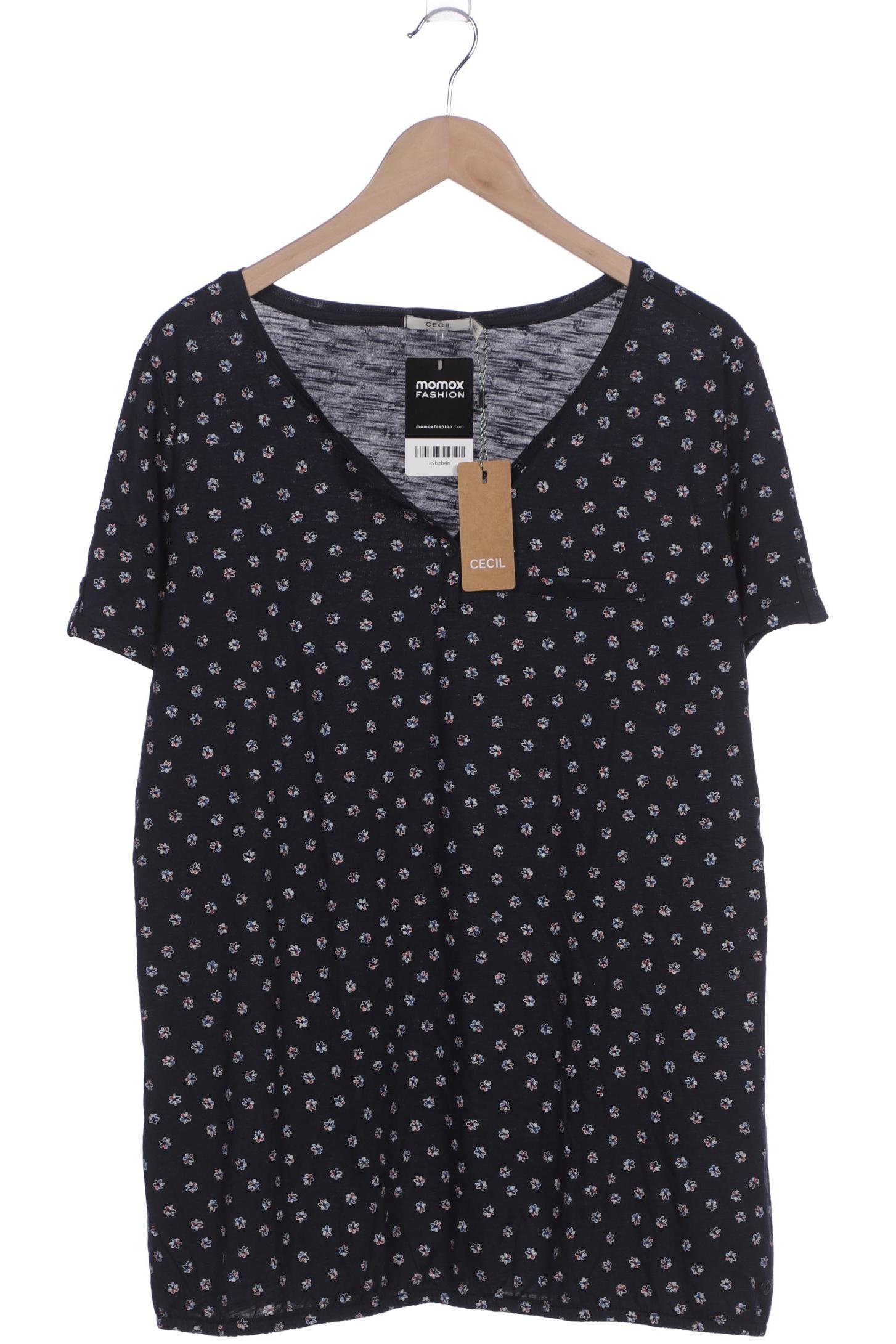 

Cecil Damen T-Shirt, marineblau, Gr. 46