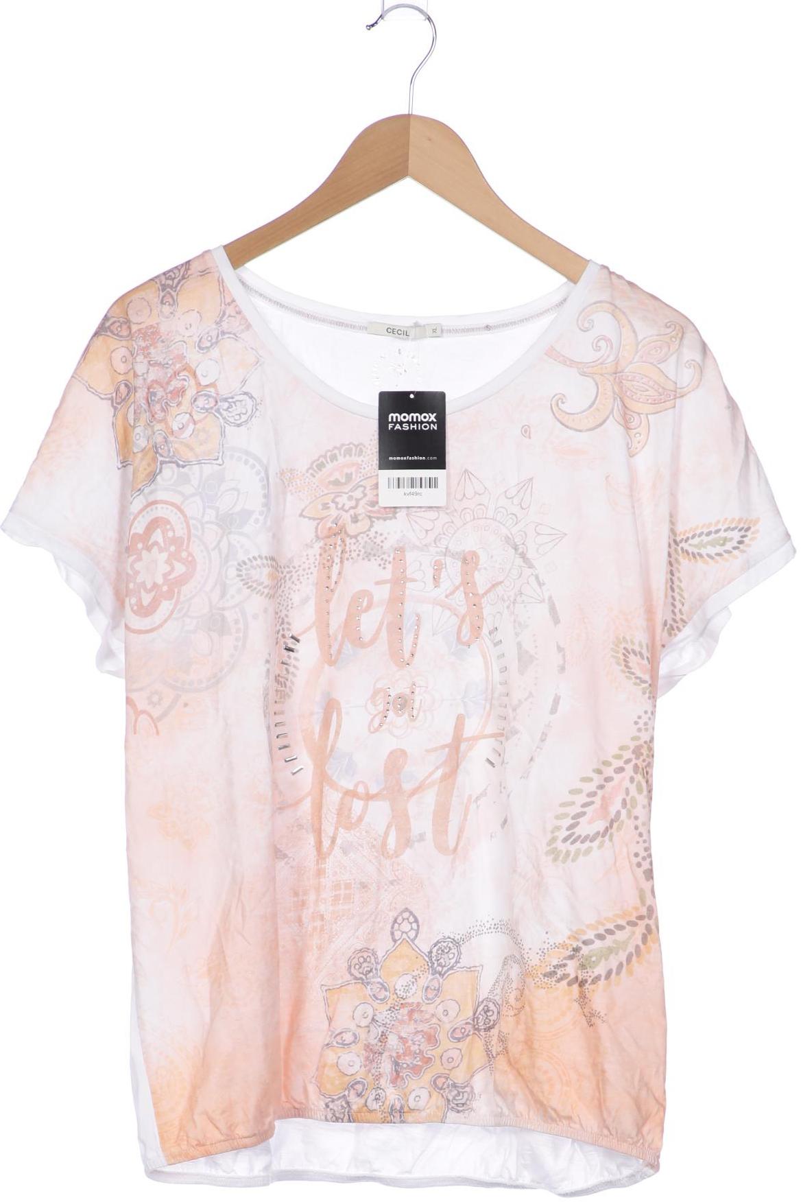 

Cecil Damen T-Shirt, weiß, Gr. 44