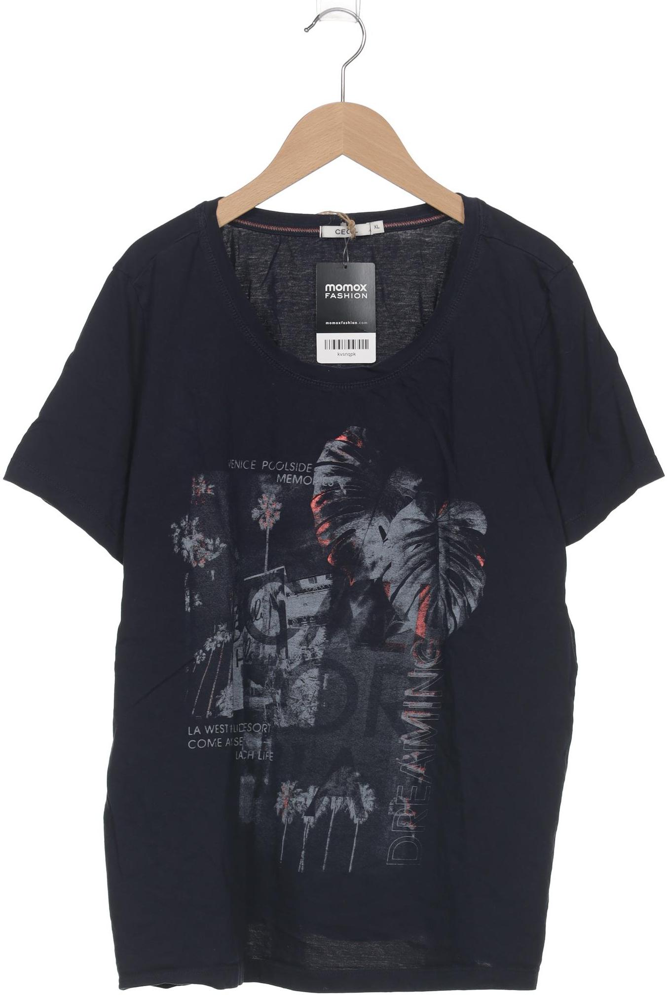 

Cecil Damen T-Shirt, marineblau, Gr. 44