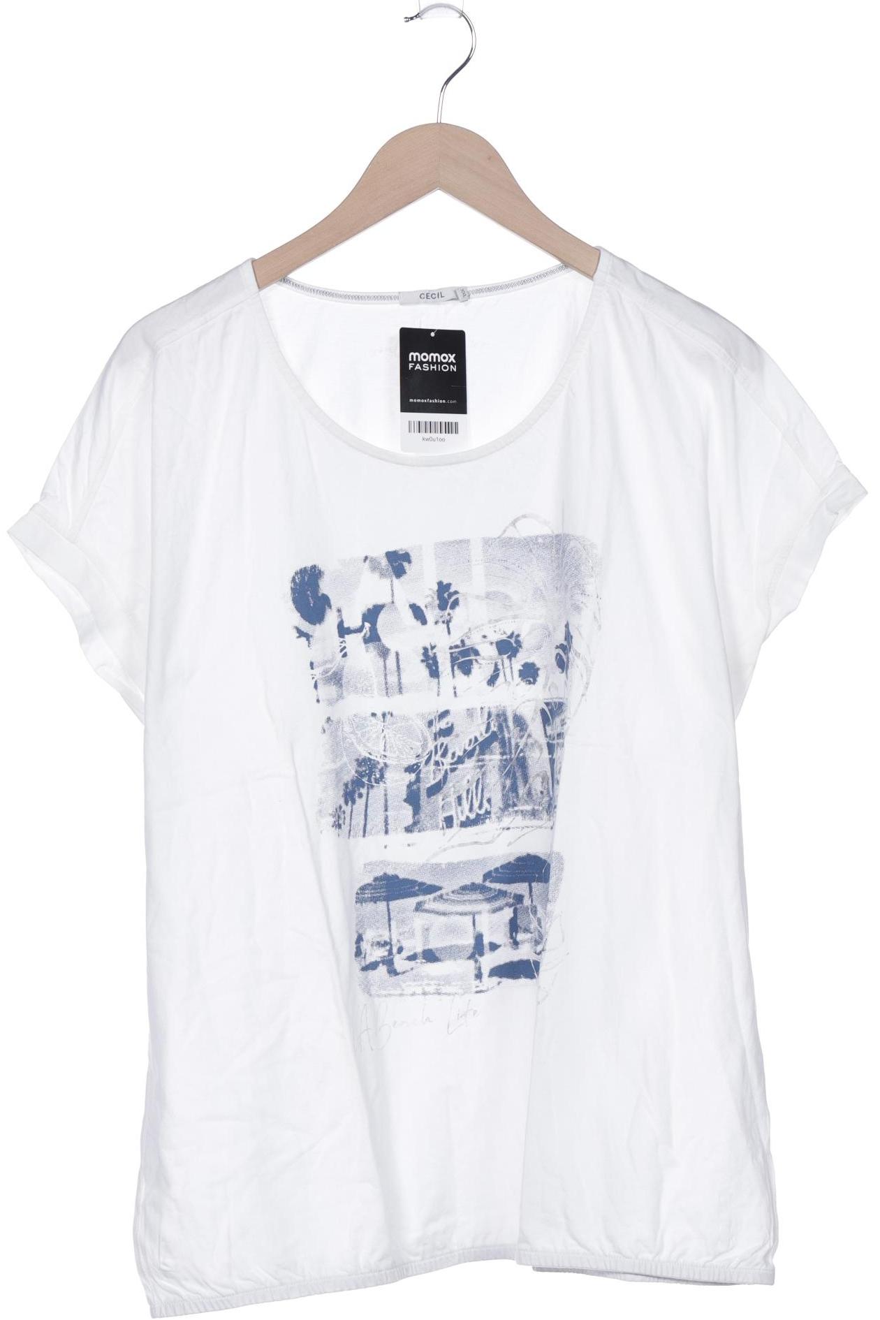 

Cecil Damen T-Shirt, weiß, Gr. 46