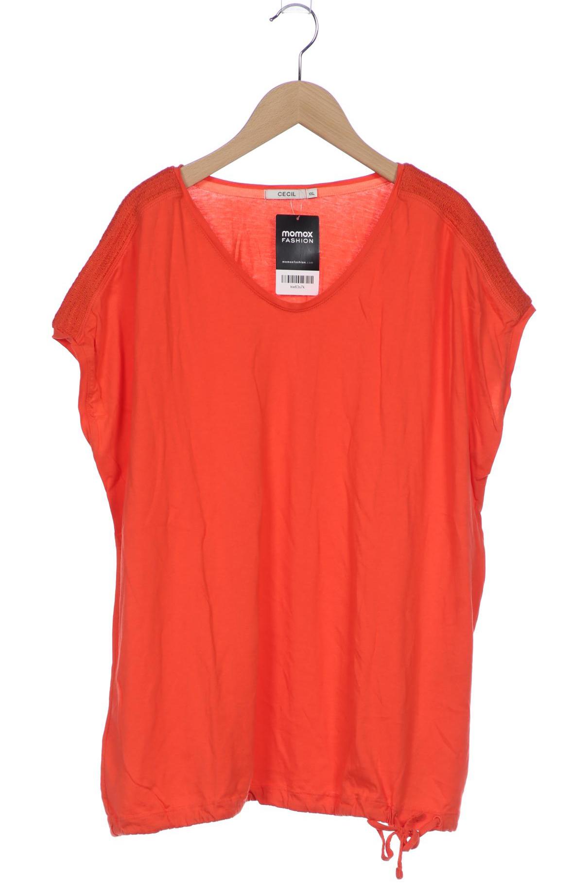 

Cecil Damen T-Shirt, orange, Gr. 46