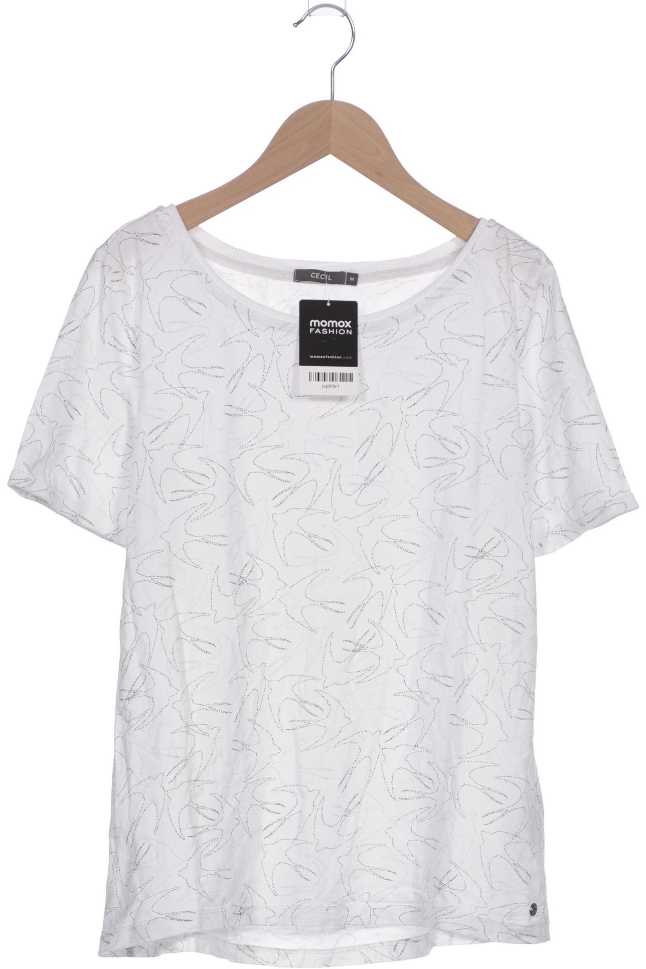 

Cecil Damen T-Shirt, weiß, Gr. 38