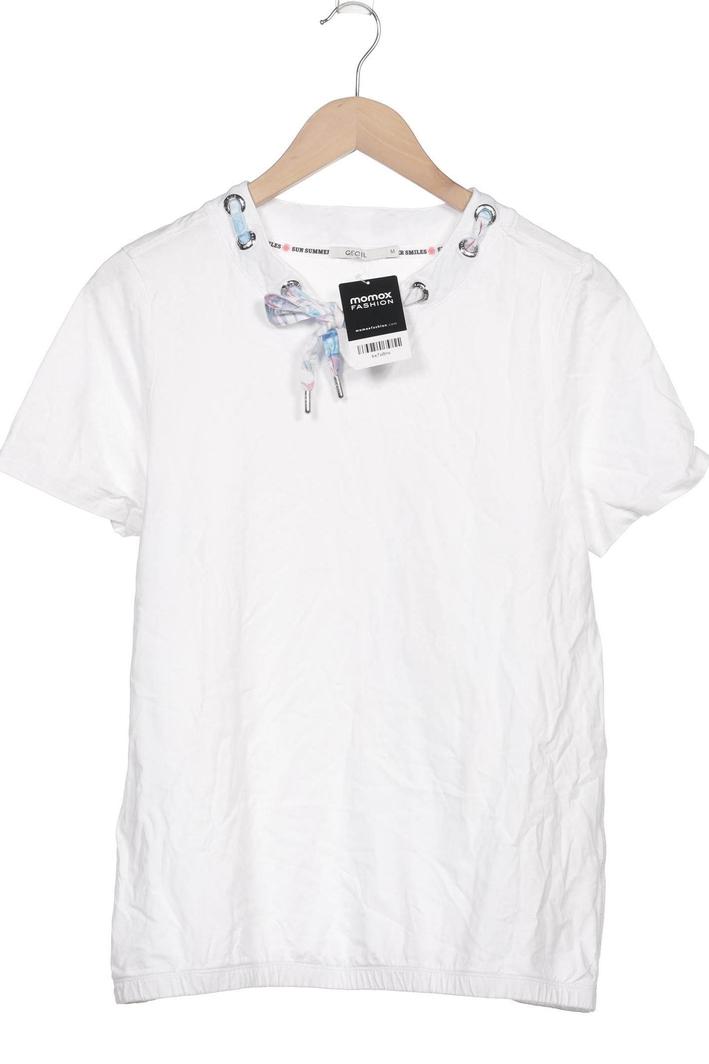 

Cecil Damen T-Shirt, weiß, Gr. 38