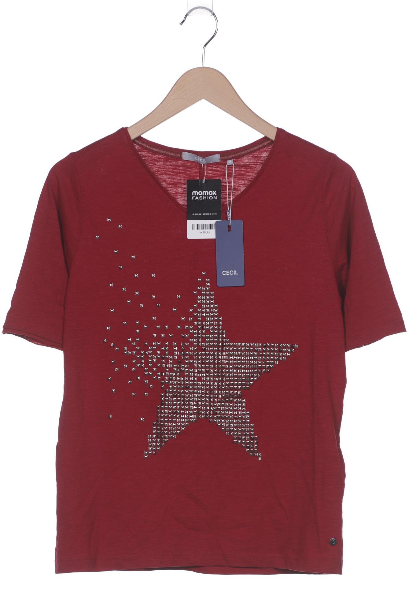 

Cecil Damen T-Shirt, bordeaux, Gr. 38