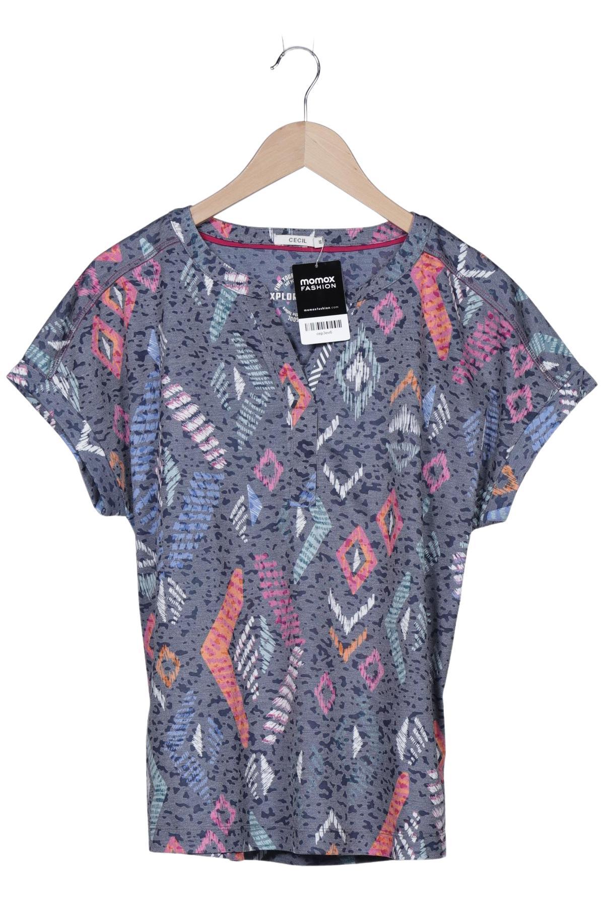 

Cecil Damen T-Shirt, grau, Gr. 38