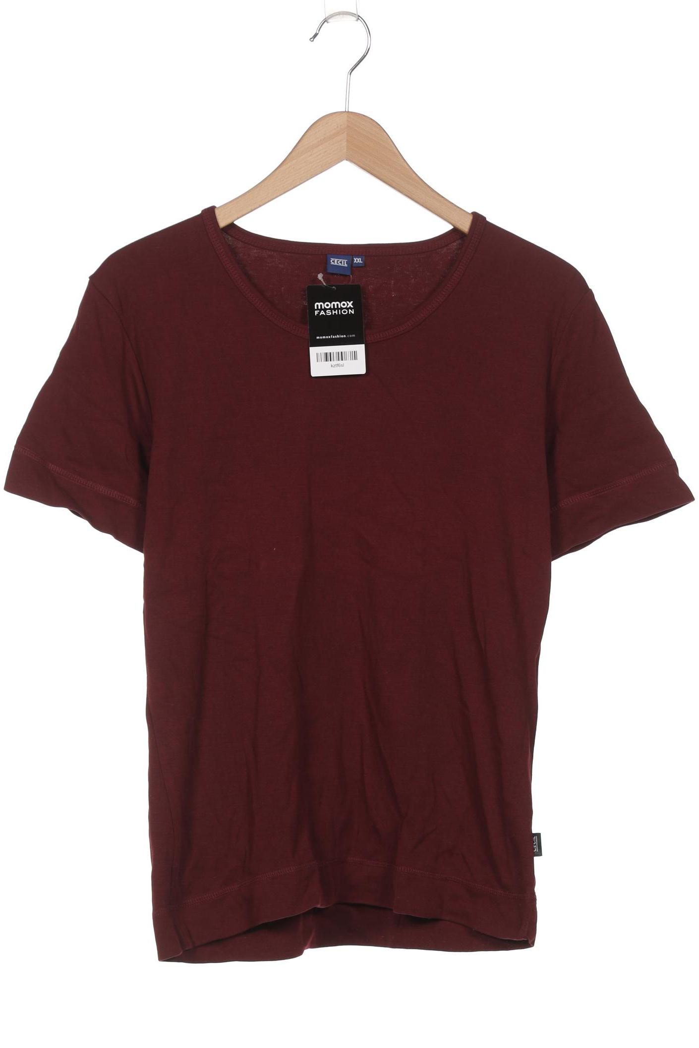 

Cecil Damen T-Shirt, bordeaux, Gr. 46