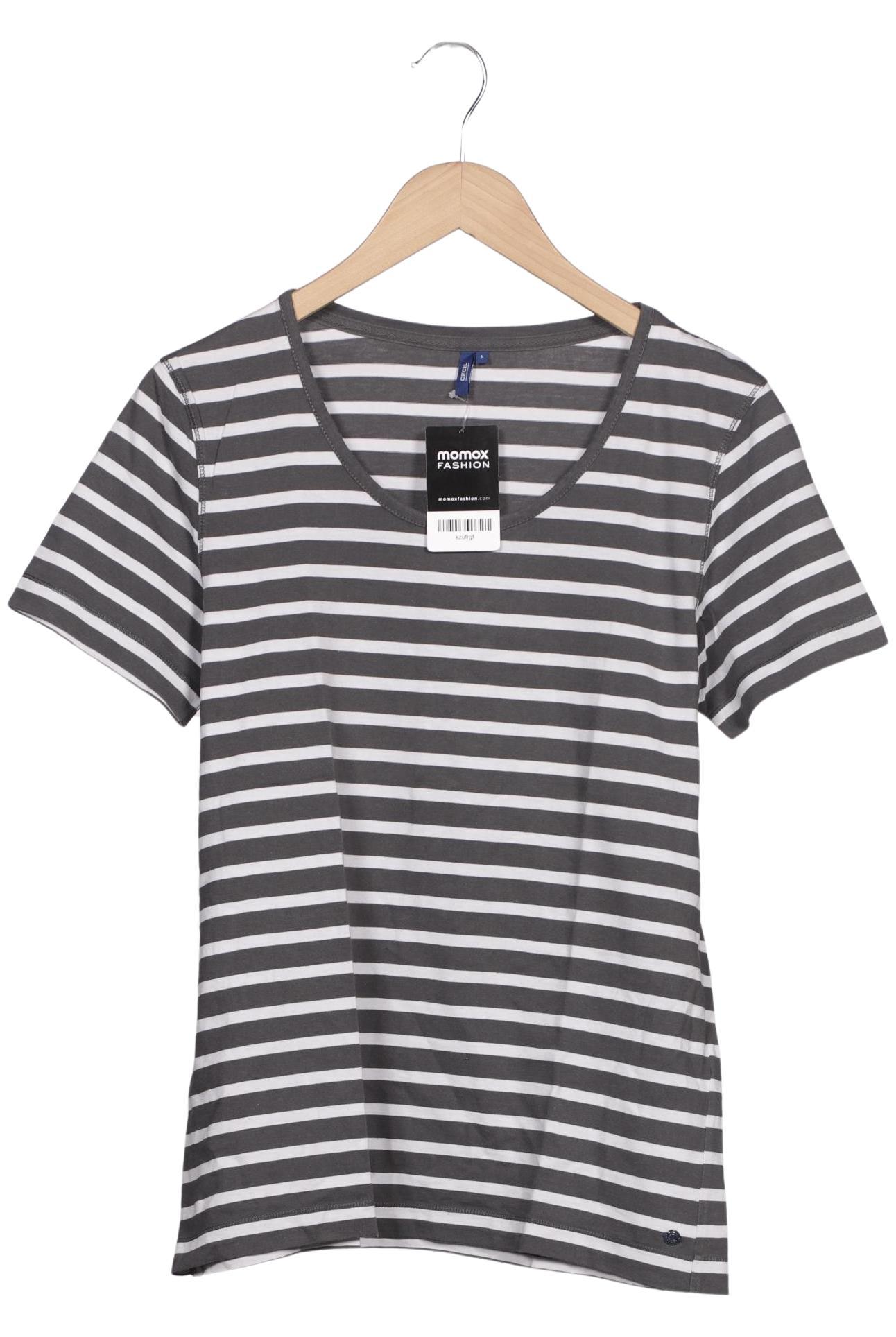 

Cecil Damen T-Shirt, grau, Gr. 42