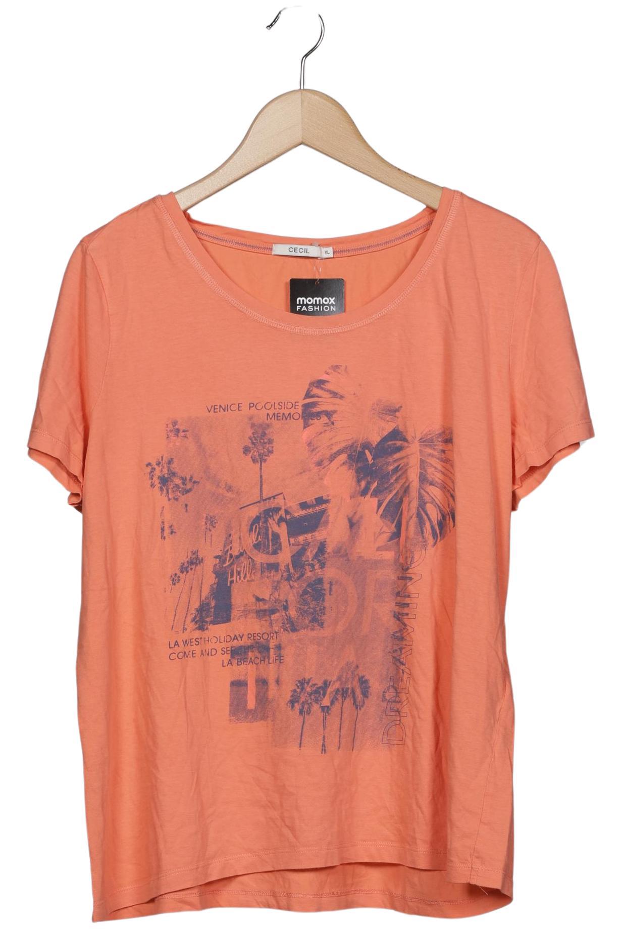 

Cecil Damen T-Shirt, orange, Gr. 44