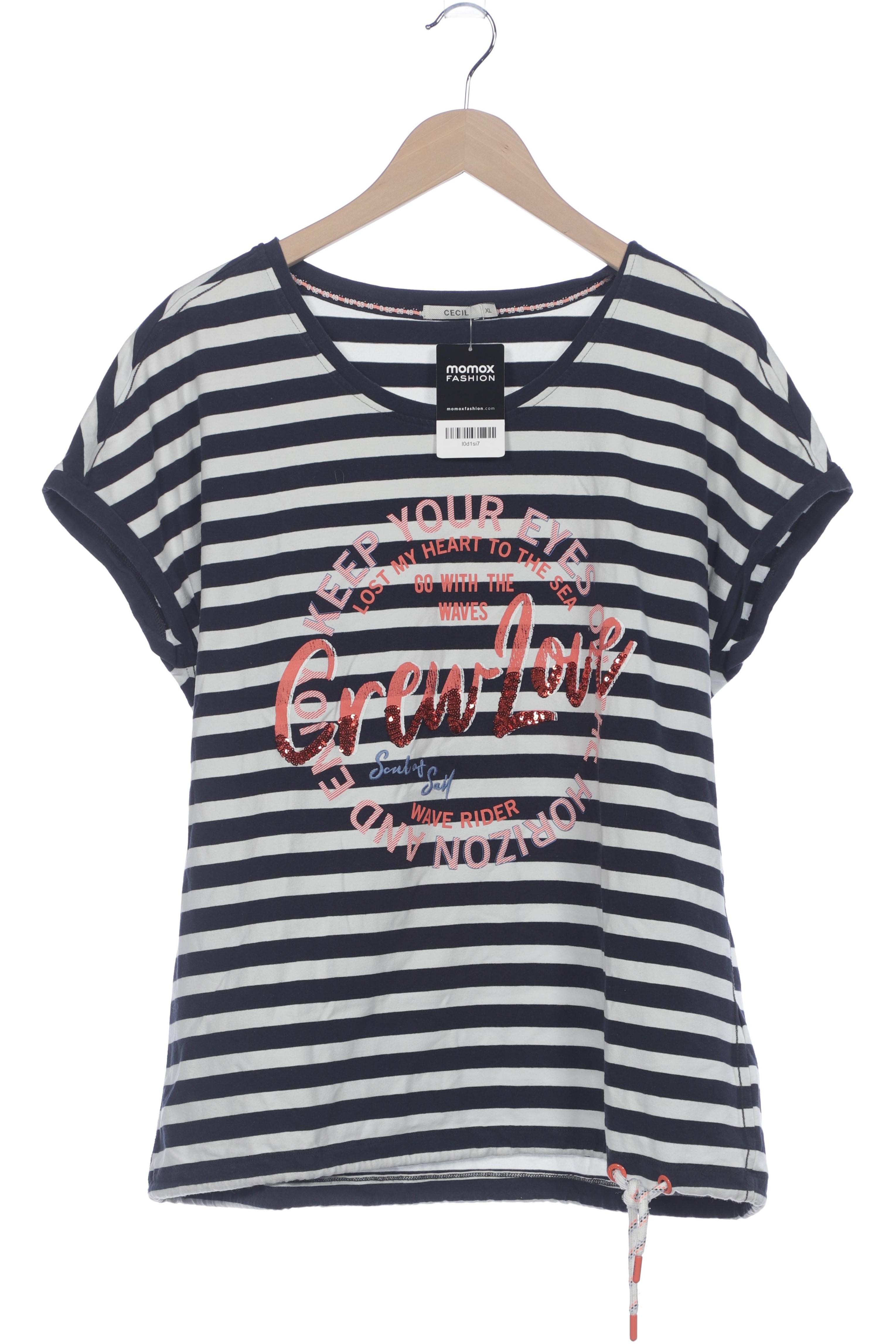 

Cecil Damen T-Shirt, marineblau, Gr. 44
