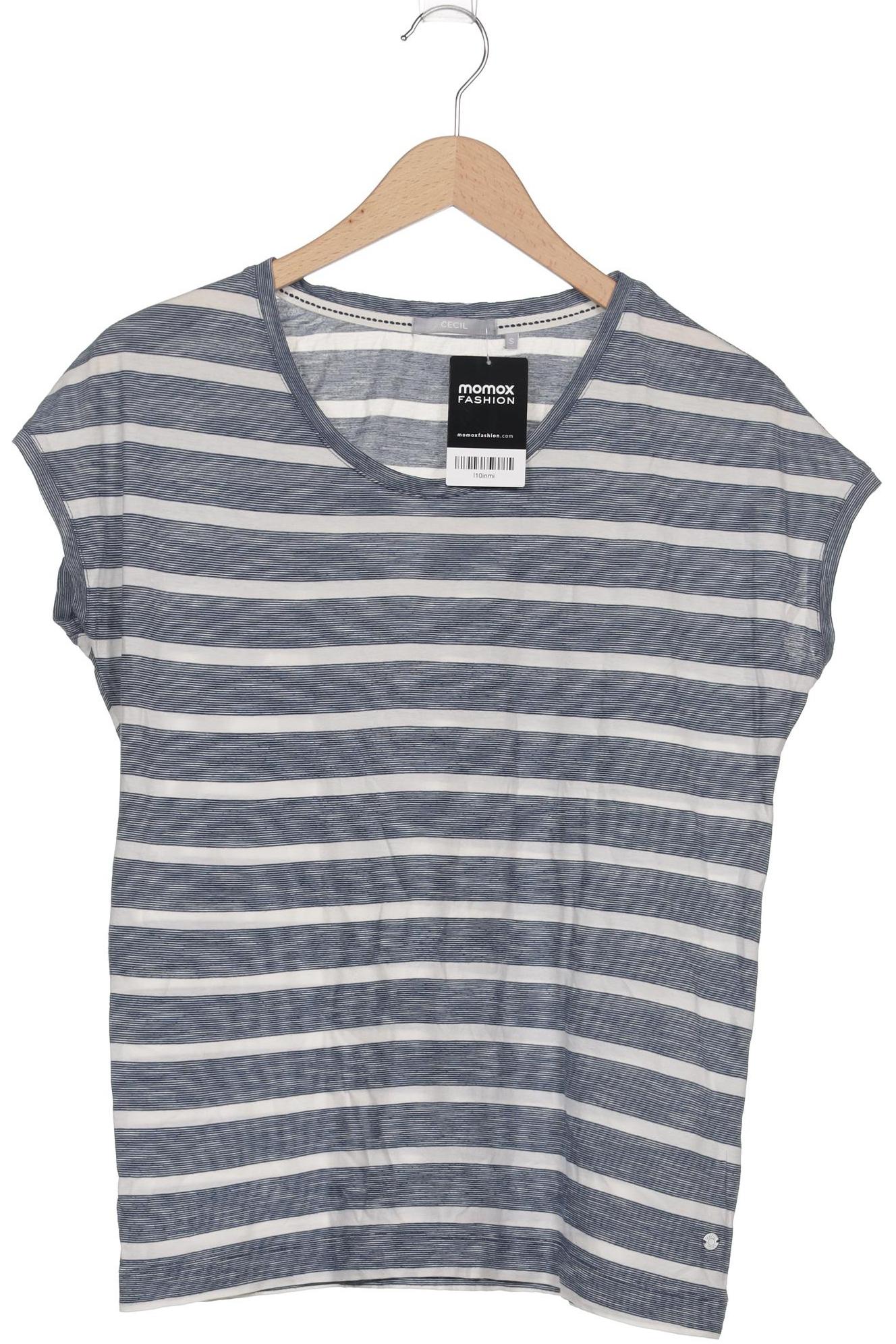 

Cecil Damen T-Shirt, blau, Gr. 36