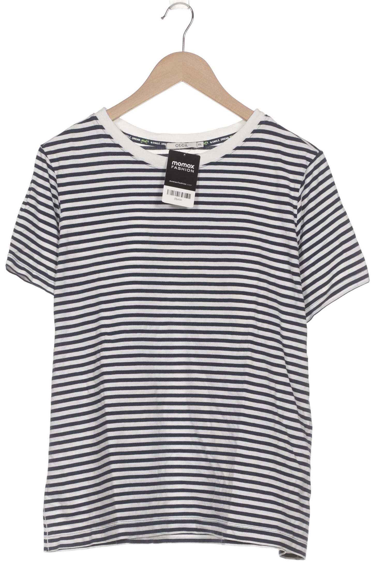 

Cecil Damen T-Shirt, marineblau, Gr. 46