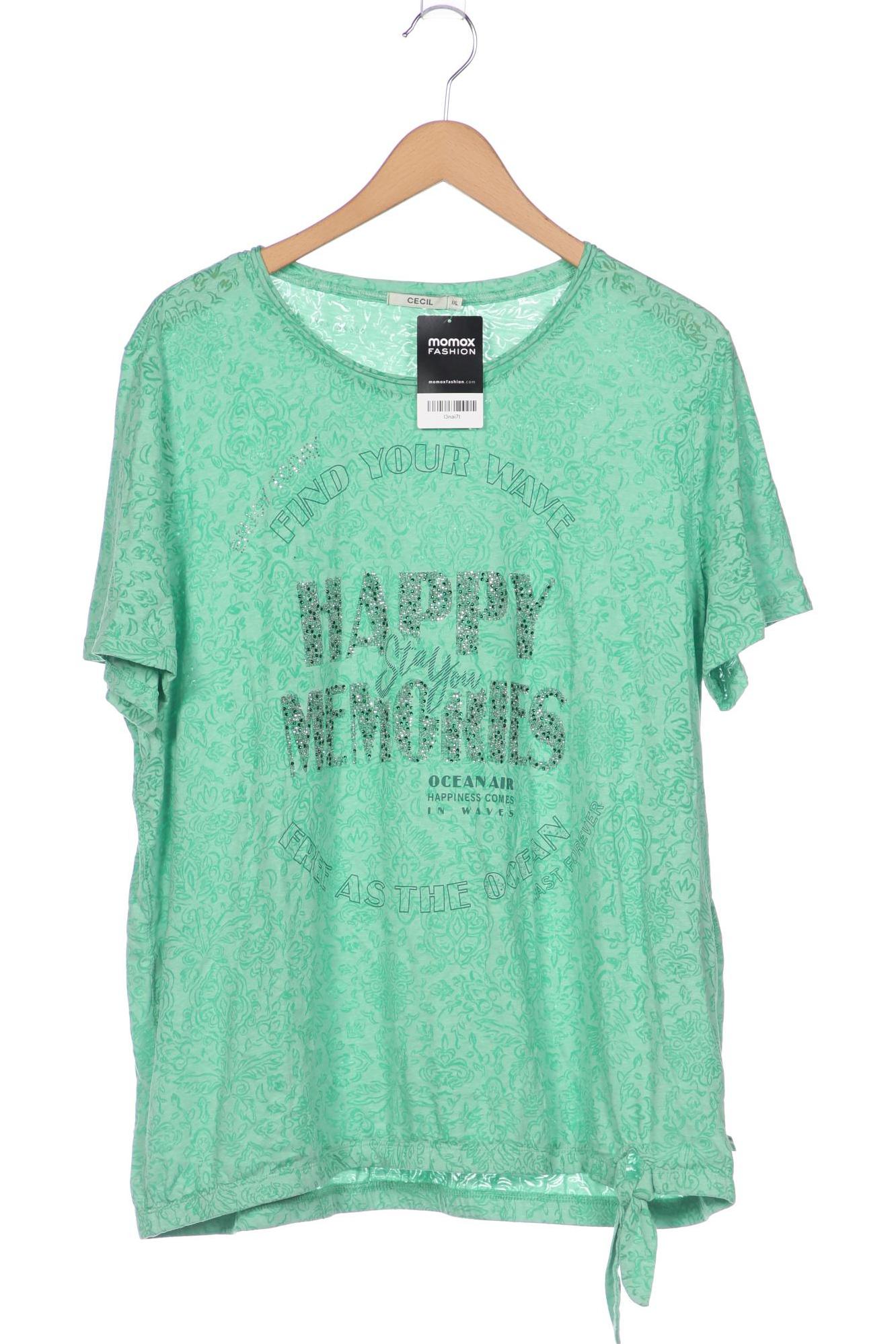 

Cecil Damen T-Shirt, grün, Gr. 46