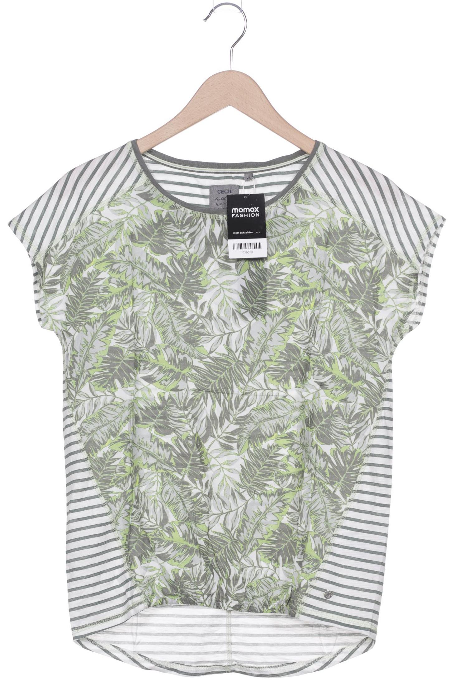 

Cecil Damen T-Shirt, grün, Gr. 34