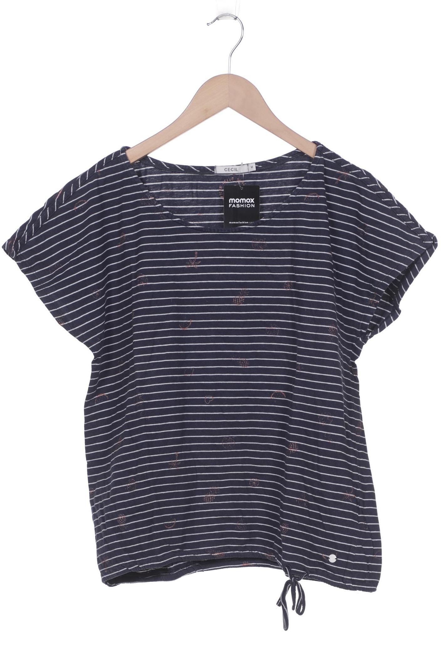 

Cecil Damen T-Shirt, marineblau, Gr. 38
