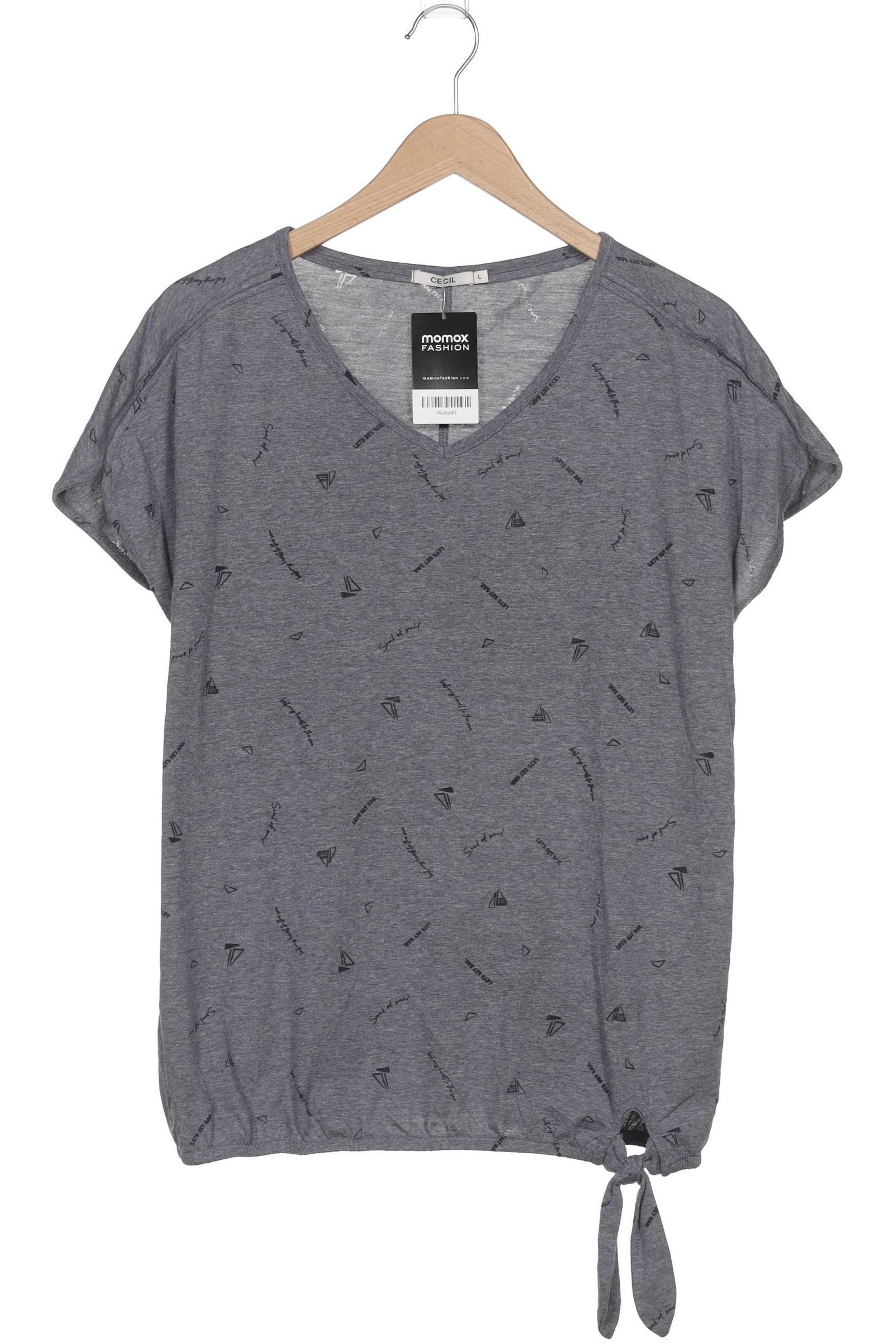 

Cecil Damen T-Shirt, grau, Gr. 42