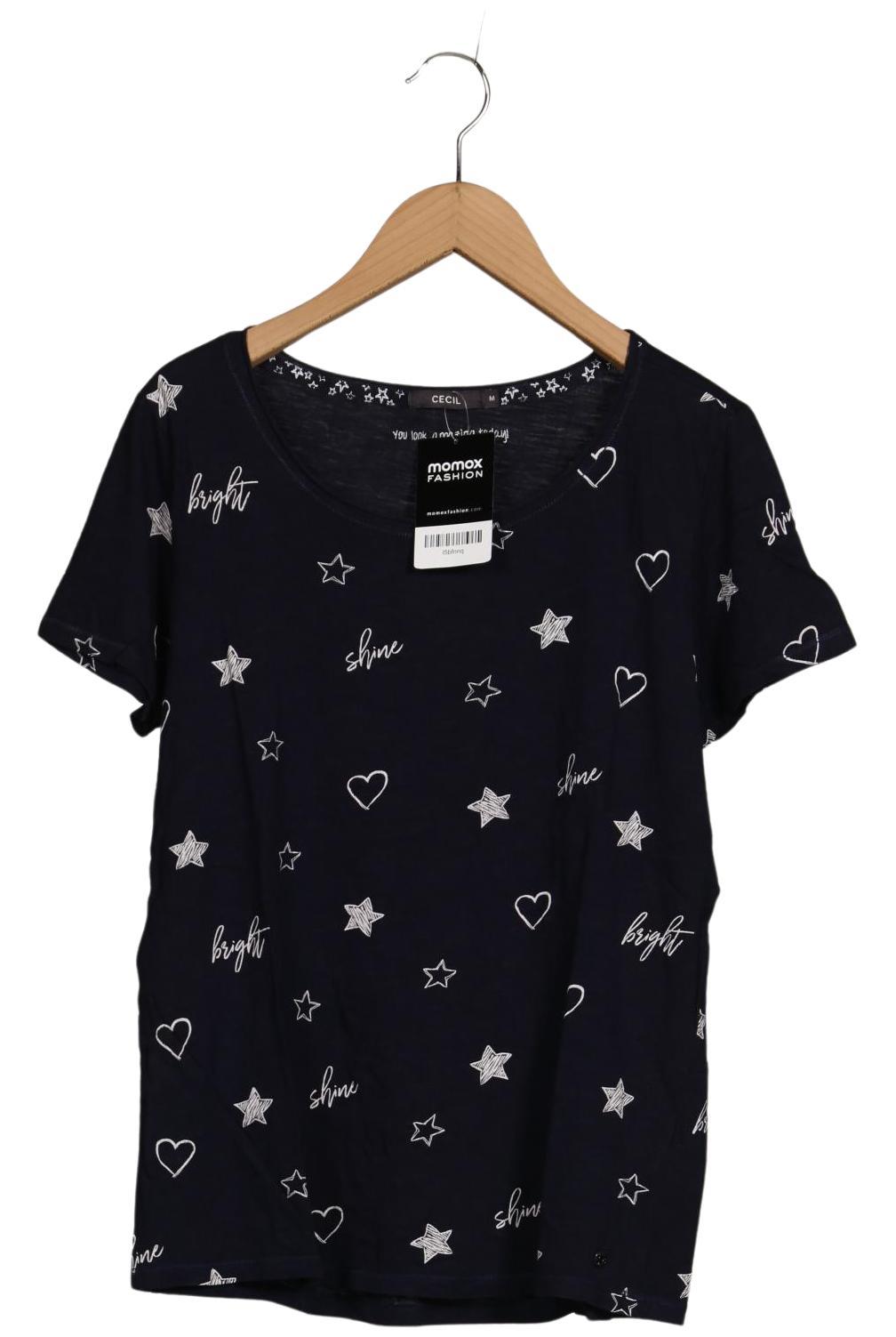 

Cecil Damen T-Shirt, marineblau, Gr. 38