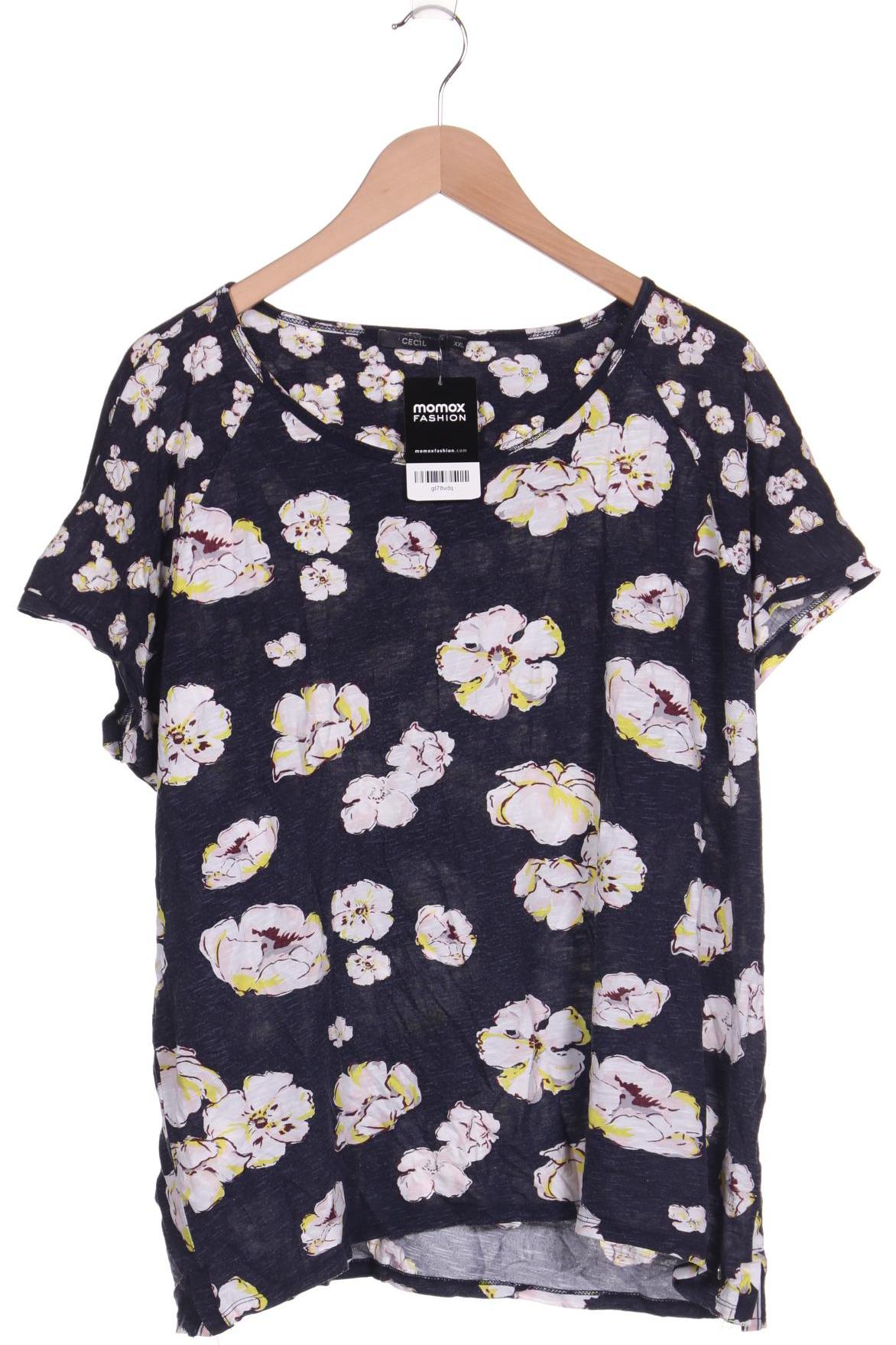 

CECIL Damen T-Shirt, marineblau