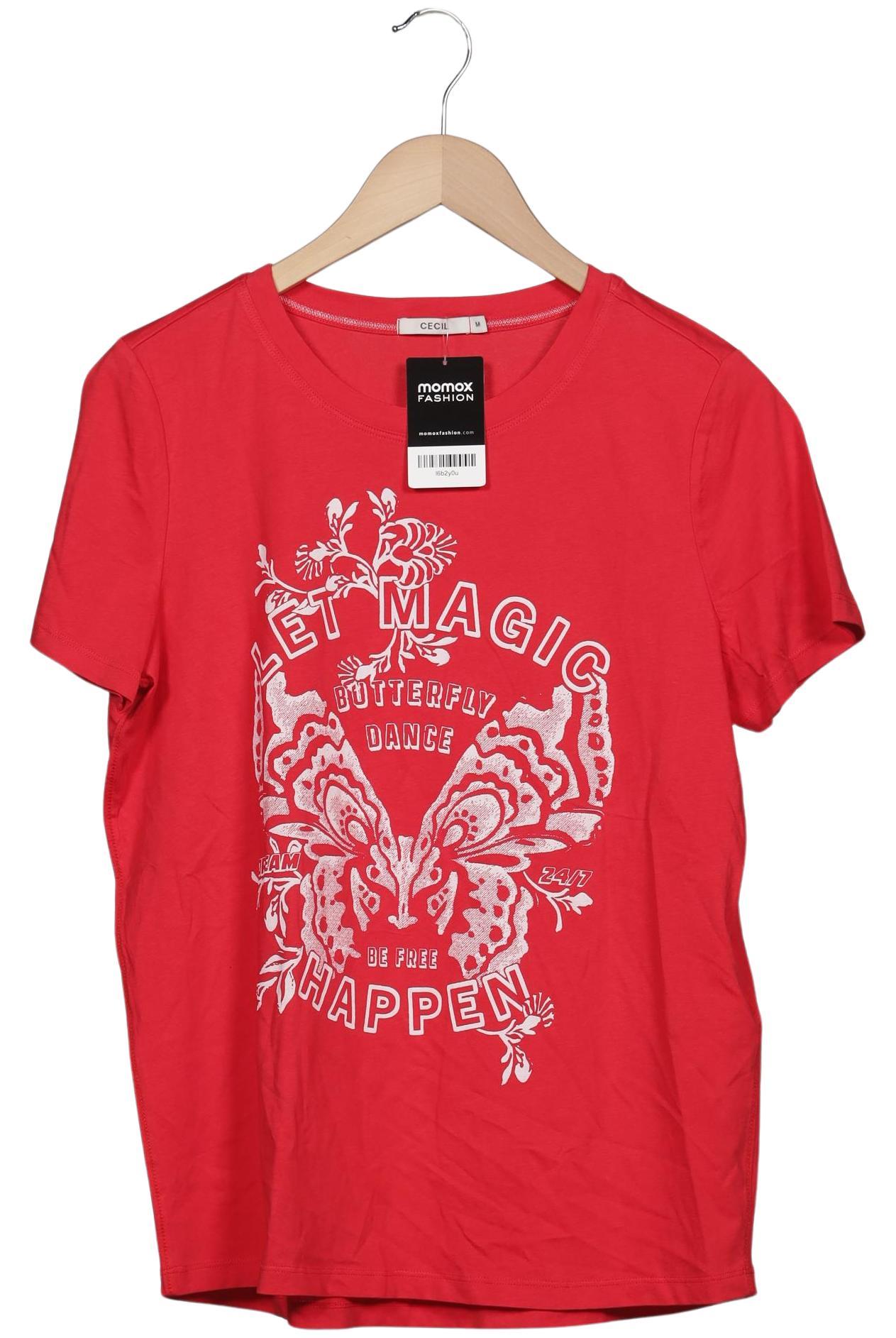 

Cecil Damen T-Shirt, rot, Gr. 38