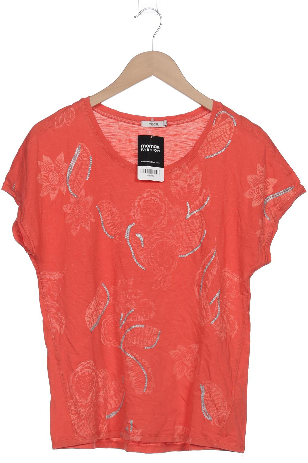 

Cecil Damen T-Shirt, orange, Gr. 38