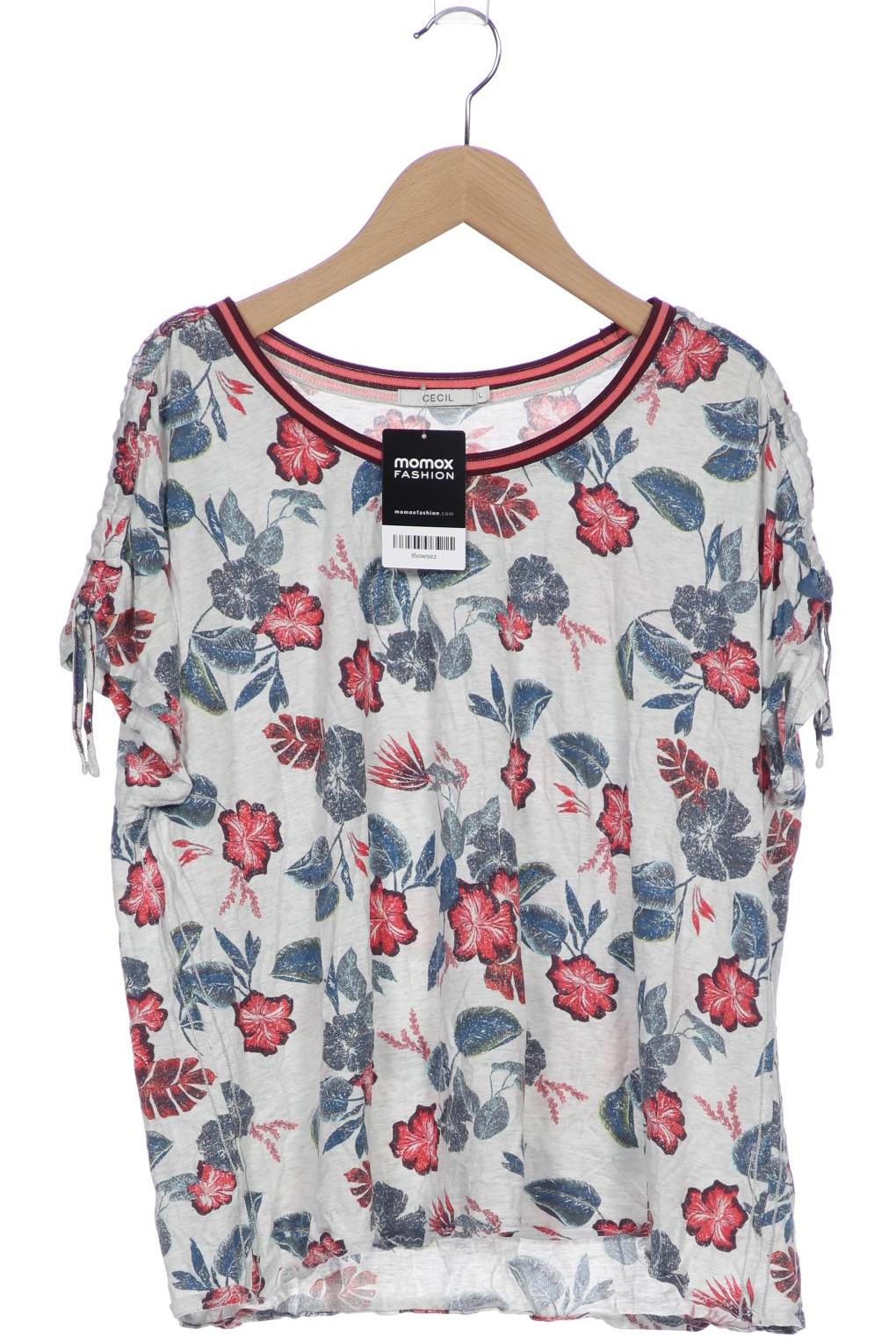 

Cecil Damen T-Shirt, grau, Gr. 42