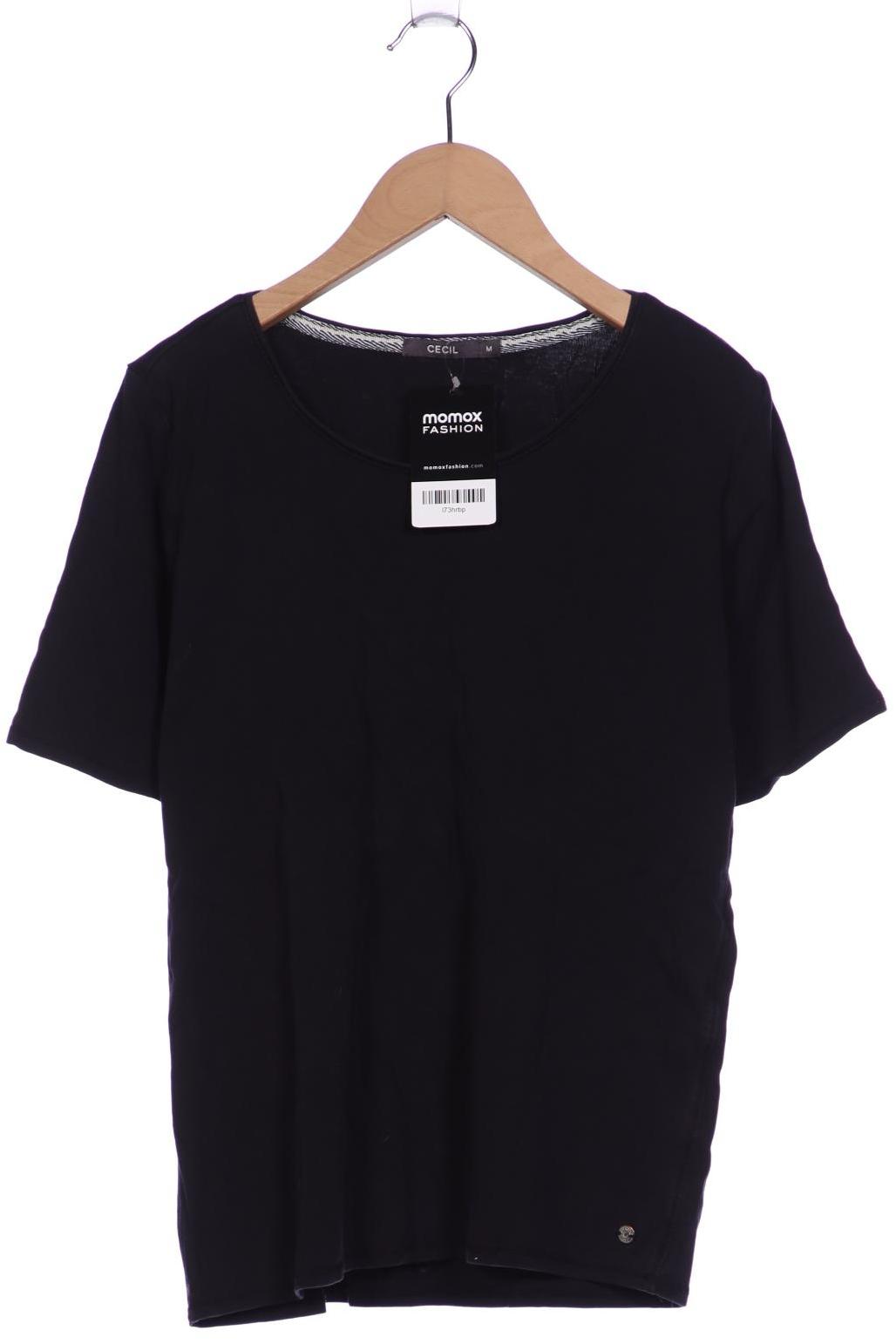 

Cecil Damen T-Shirt, schwarz, Gr. 38