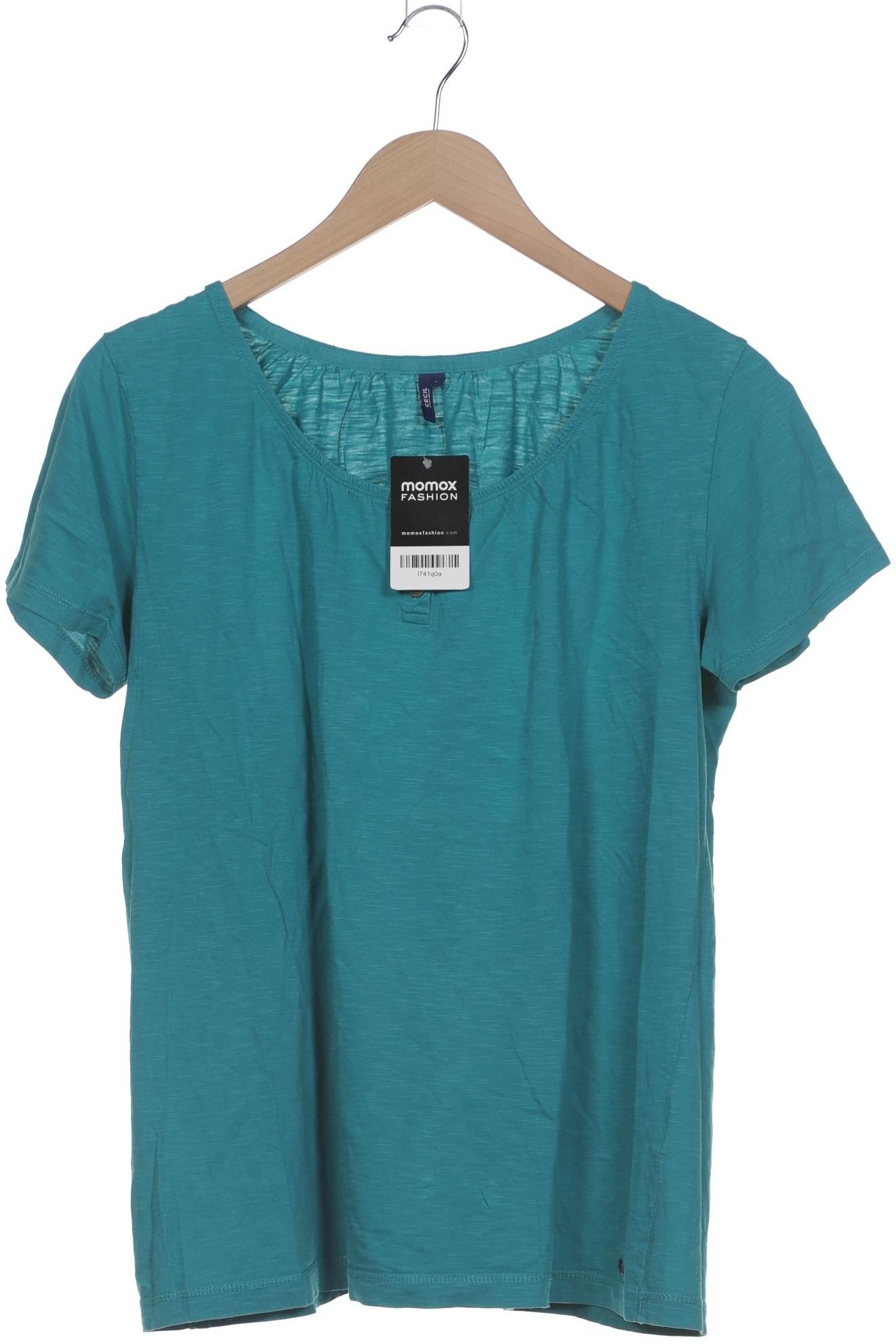 

Cecil Damen T-Shirt, blau, Gr. 42